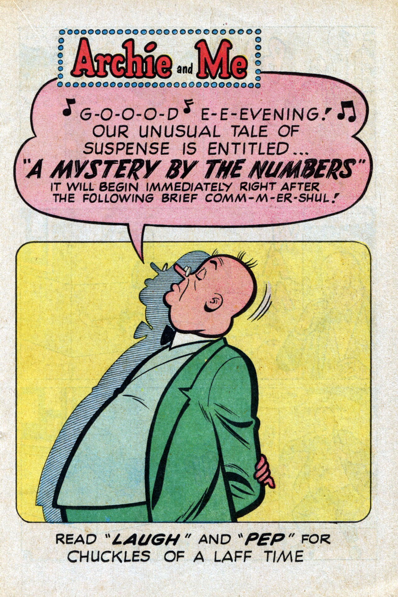 Read online Archie and Me comic -  Issue #19 - 19