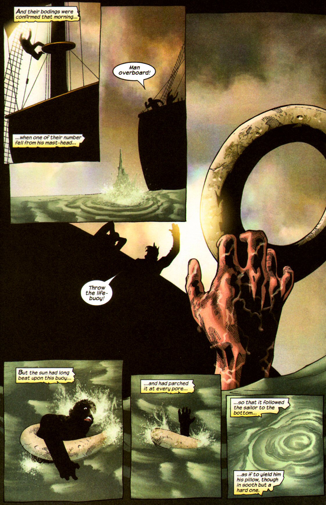 Read online Marvel Illustrated: Moby Dick comic -  Issue # TPB - 90