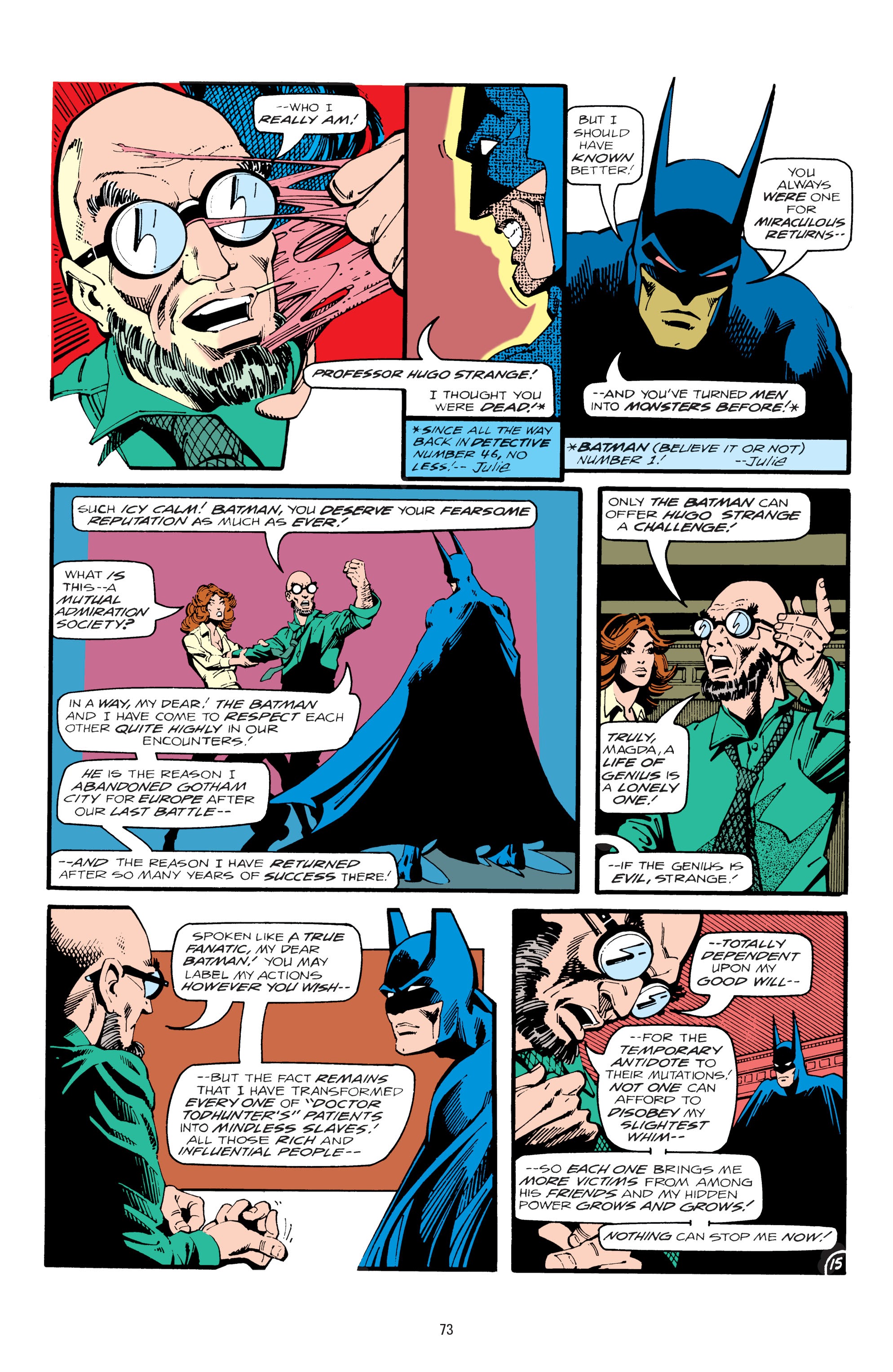 Read online Tales of the Batman: Steve Englehart comic -  Issue # TPB (Part 1) - 72