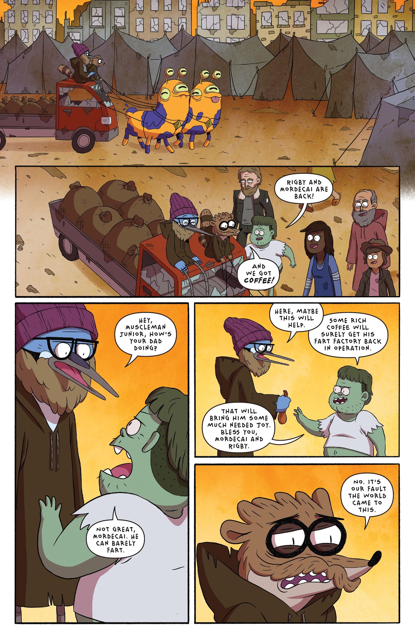 Read online Regular Show: 25 Years Later comic -  Issue #6 - 10