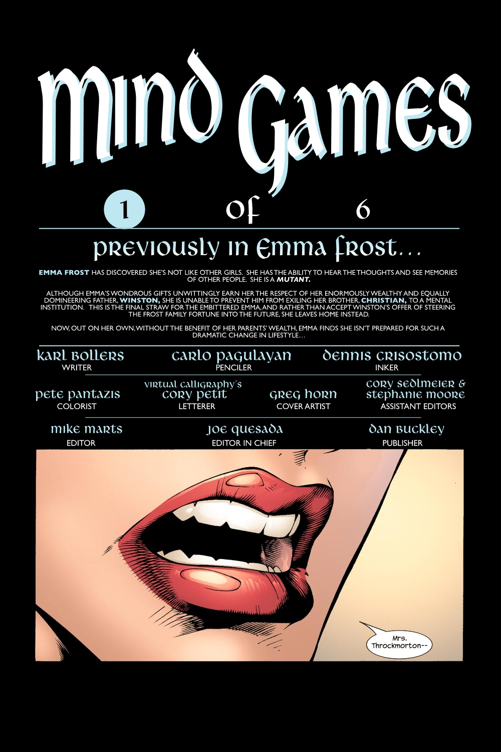 Read online Emma Frost comic -  Issue #7 - 2