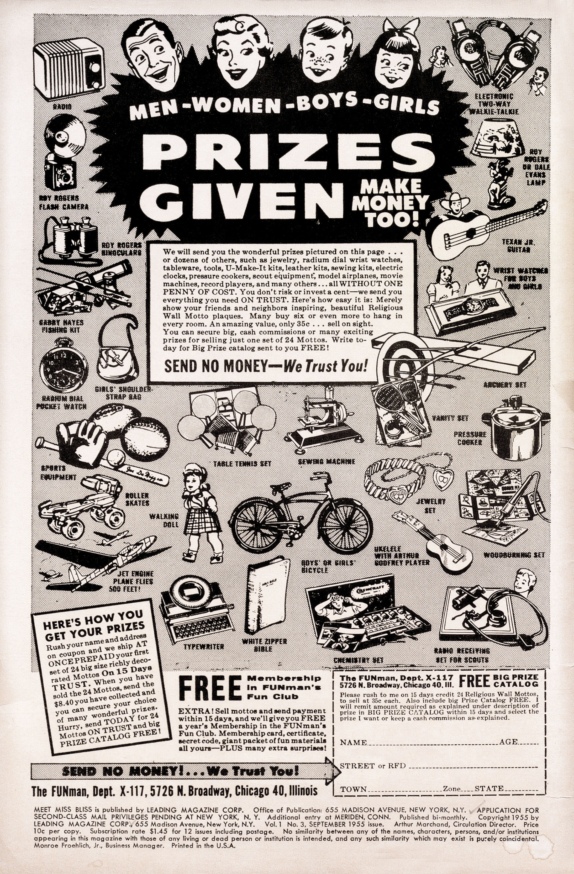 Read online Meet Miss Bliss comic -  Issue #3 - 2