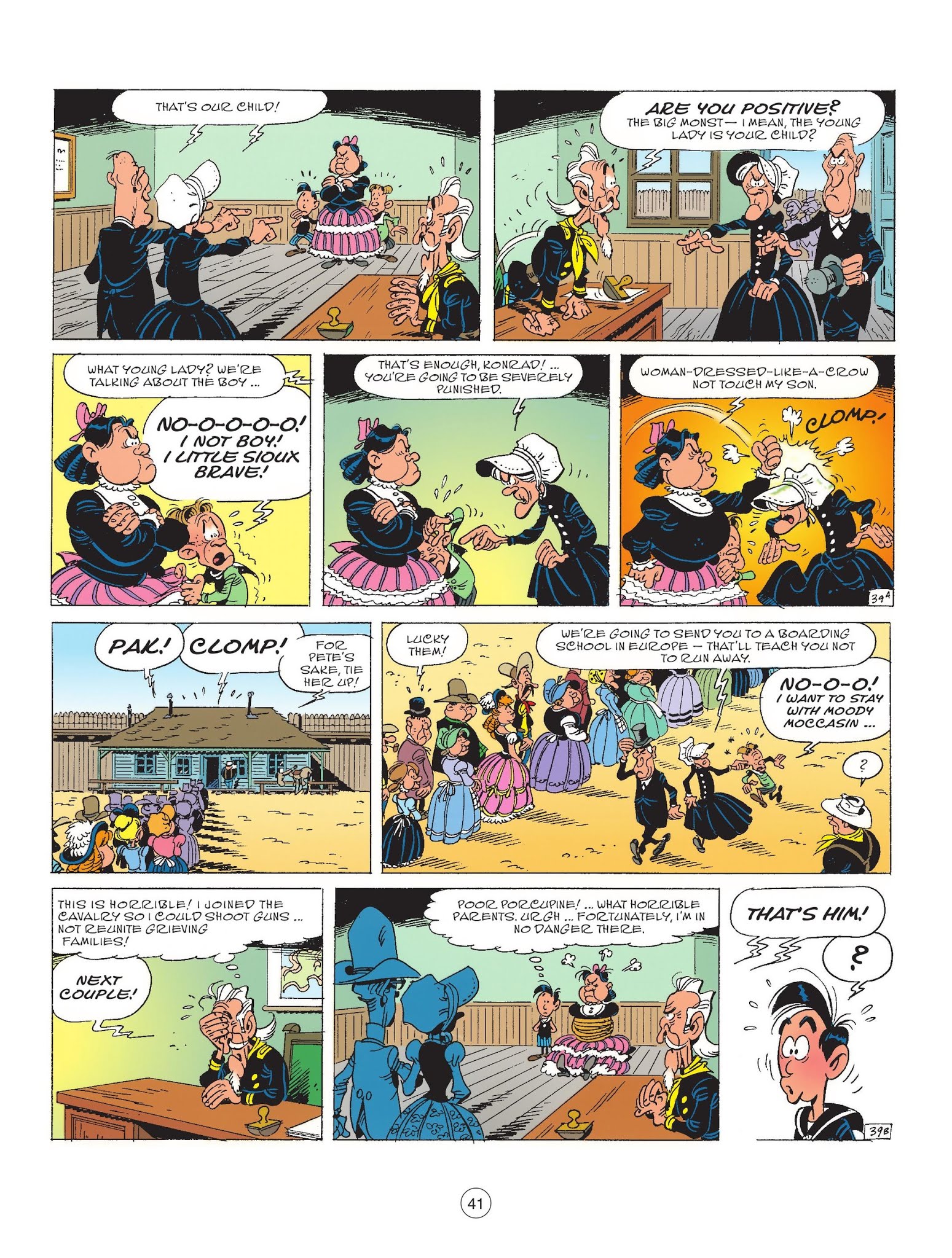 Read online A Lucky Luke Adventure comic -  Issue #69 - 43