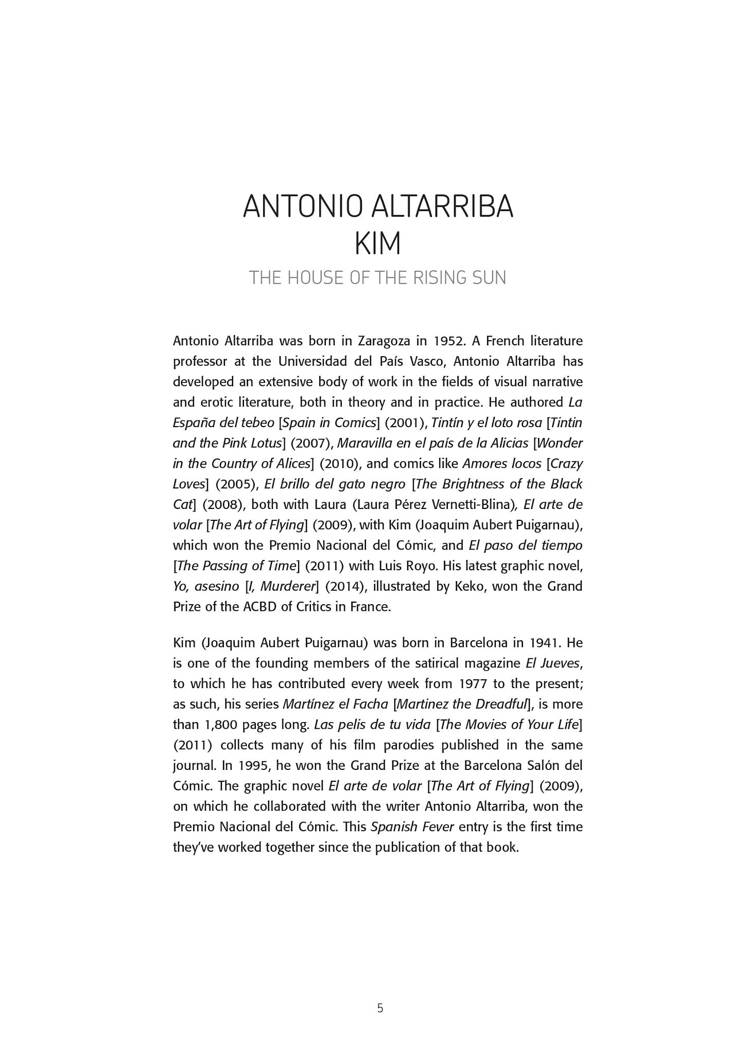 Read online Spanish Fever comic -  Issue # TPB (Part 1) - 20