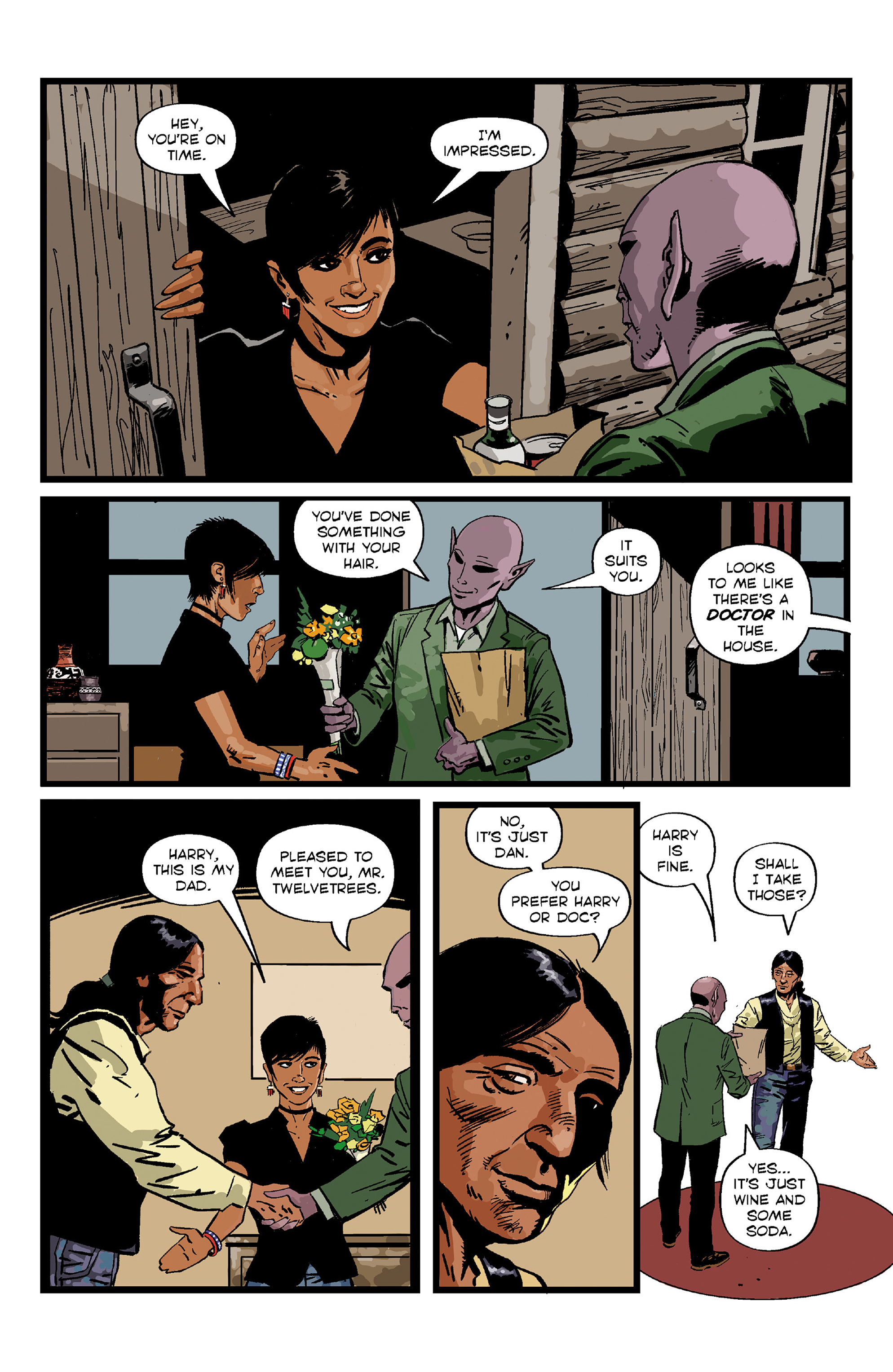 Read online Resident Alien: The Man With No Name comic -  Issue #2 - 20