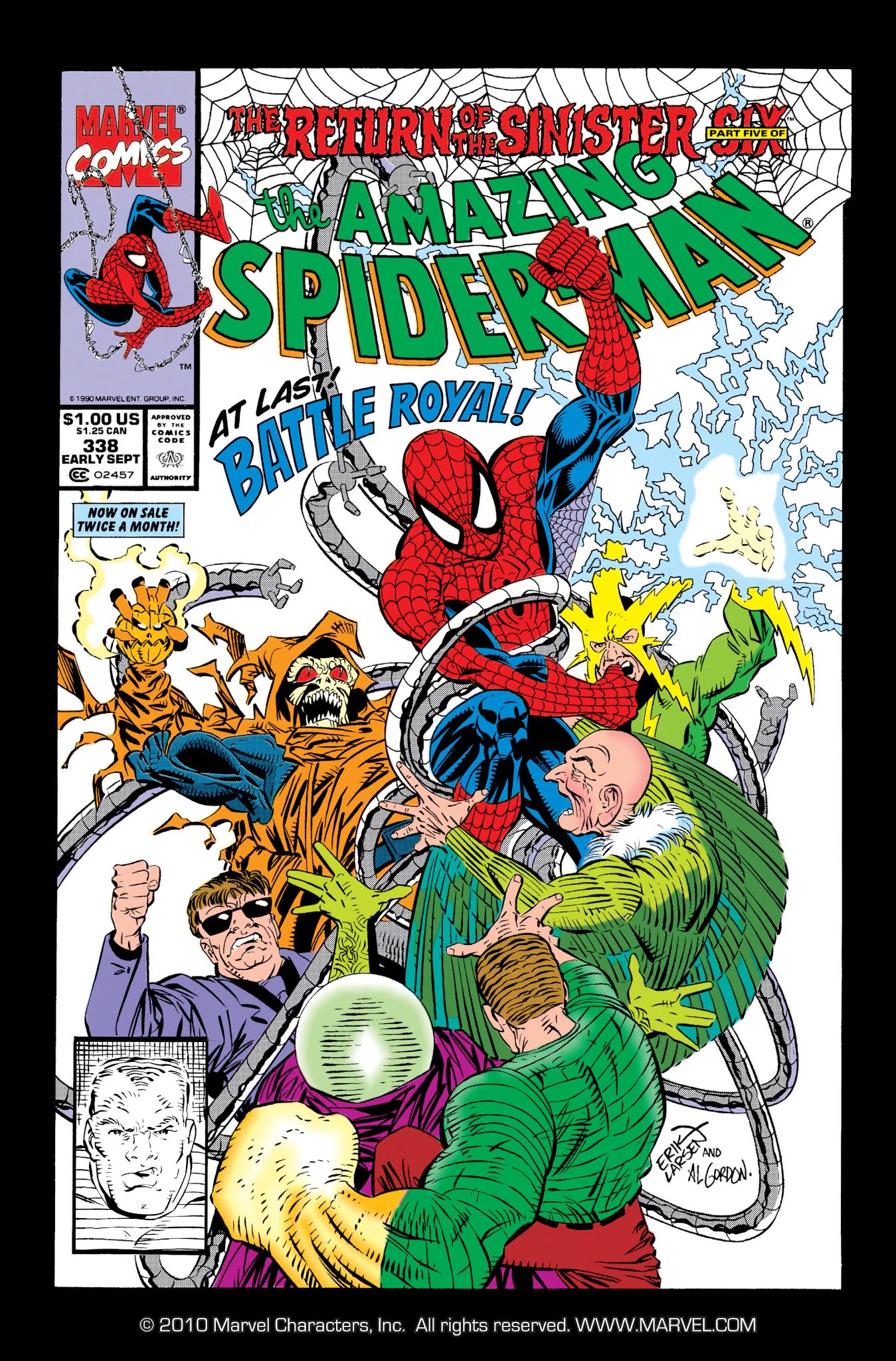Read online Amazing Spider-Man Epic Collection comic -  Issue # Return of the Sinister Six (Part 2) - 75