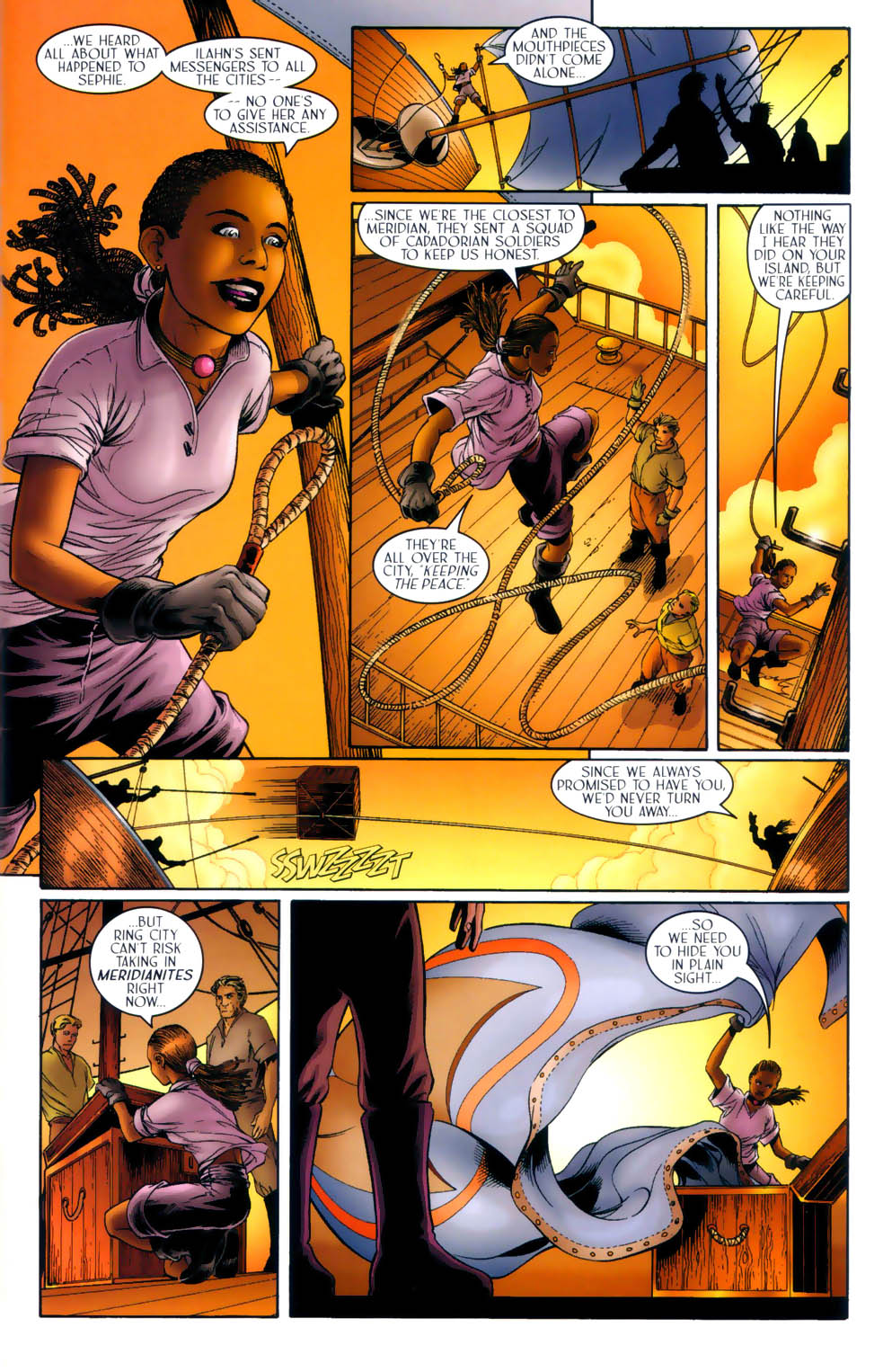 Read online Meridian comic -  Issue #6 - 19