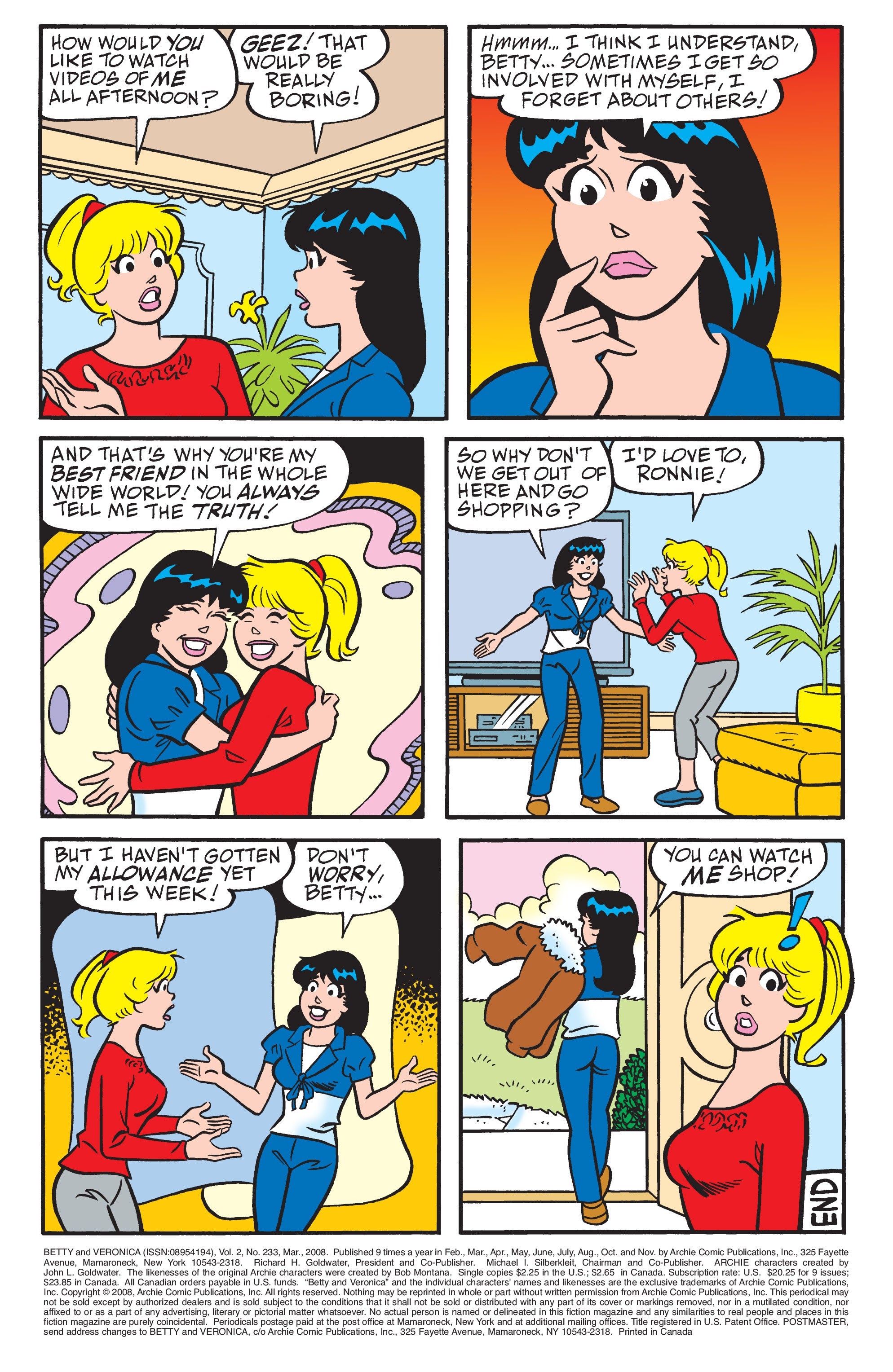 Read online Betty and Veronica (1987) comic -  Issue #233 - 23