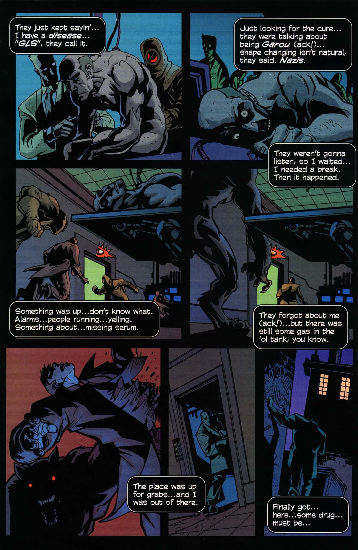 Read online Werewolf the Apocalypse comic -  Issue # Bone Gnawers - 12