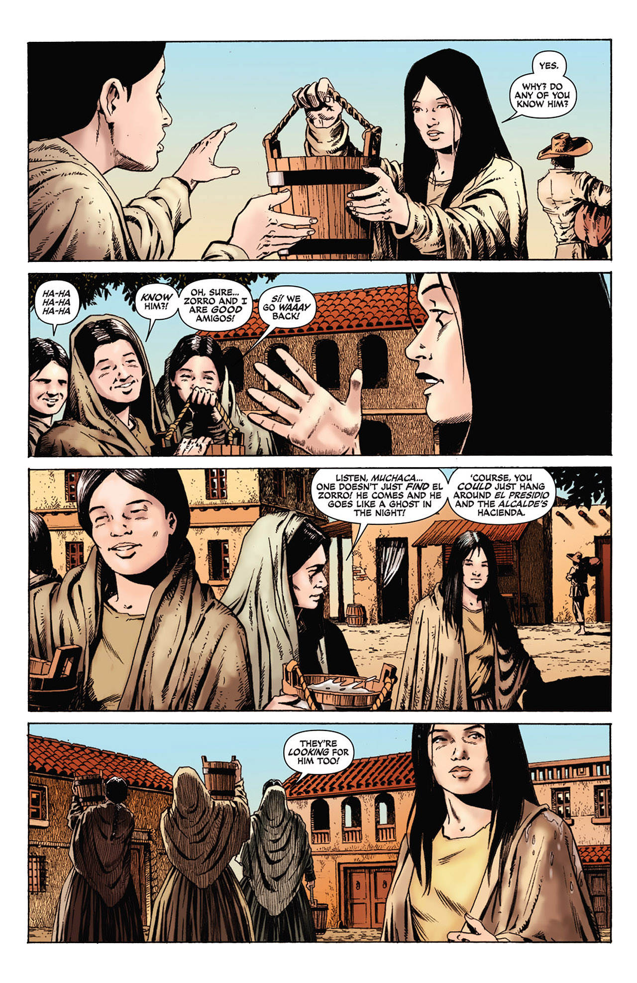 Read online Zorro Rides Again comic -  Issue #5 - 9