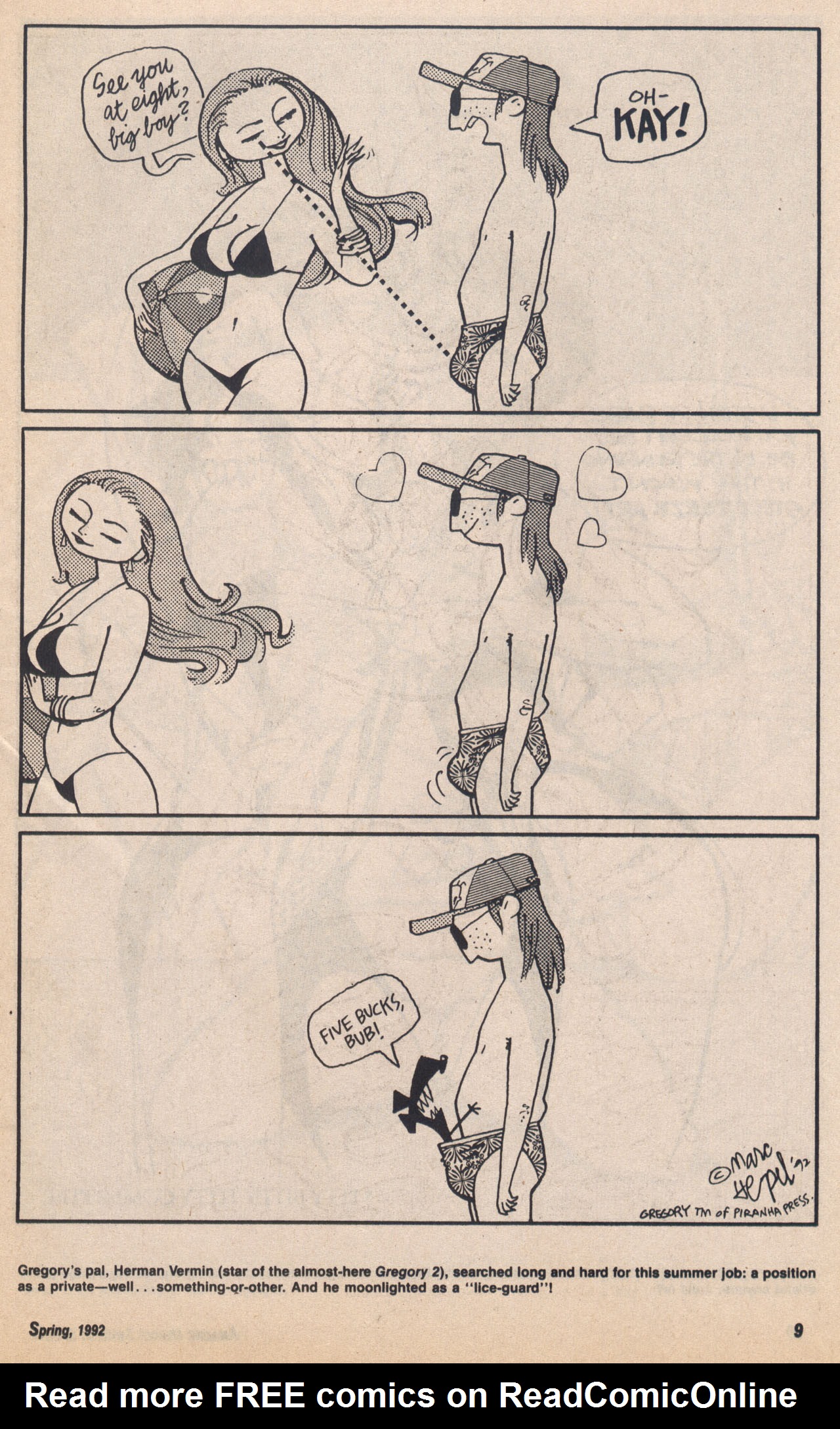 Read online Amazing Heroes Swimsuit Special comic -  Issue # TPB 3 - 9