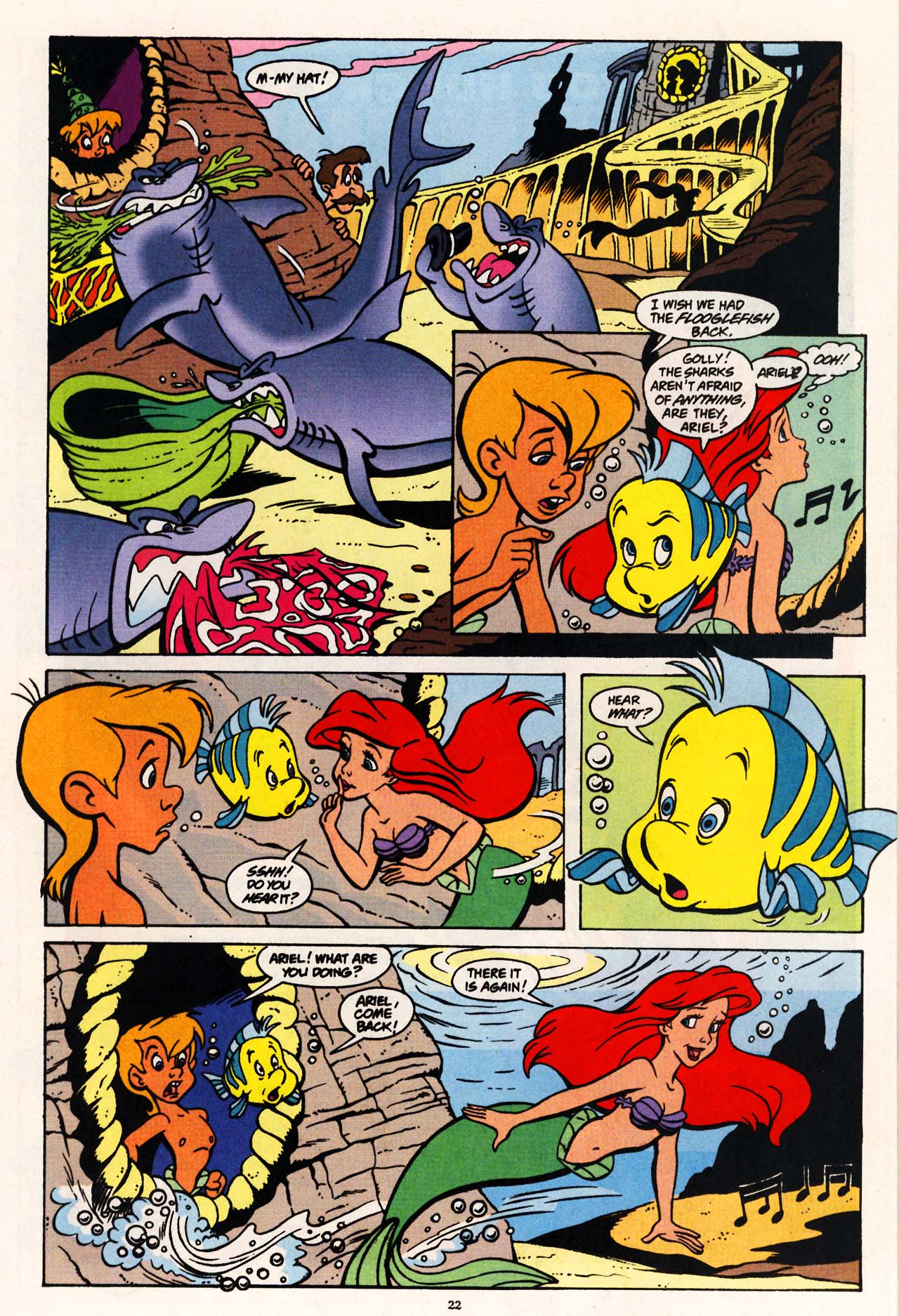 Read online Disney's The Little Mermaid comic -  Issue #7 - 24