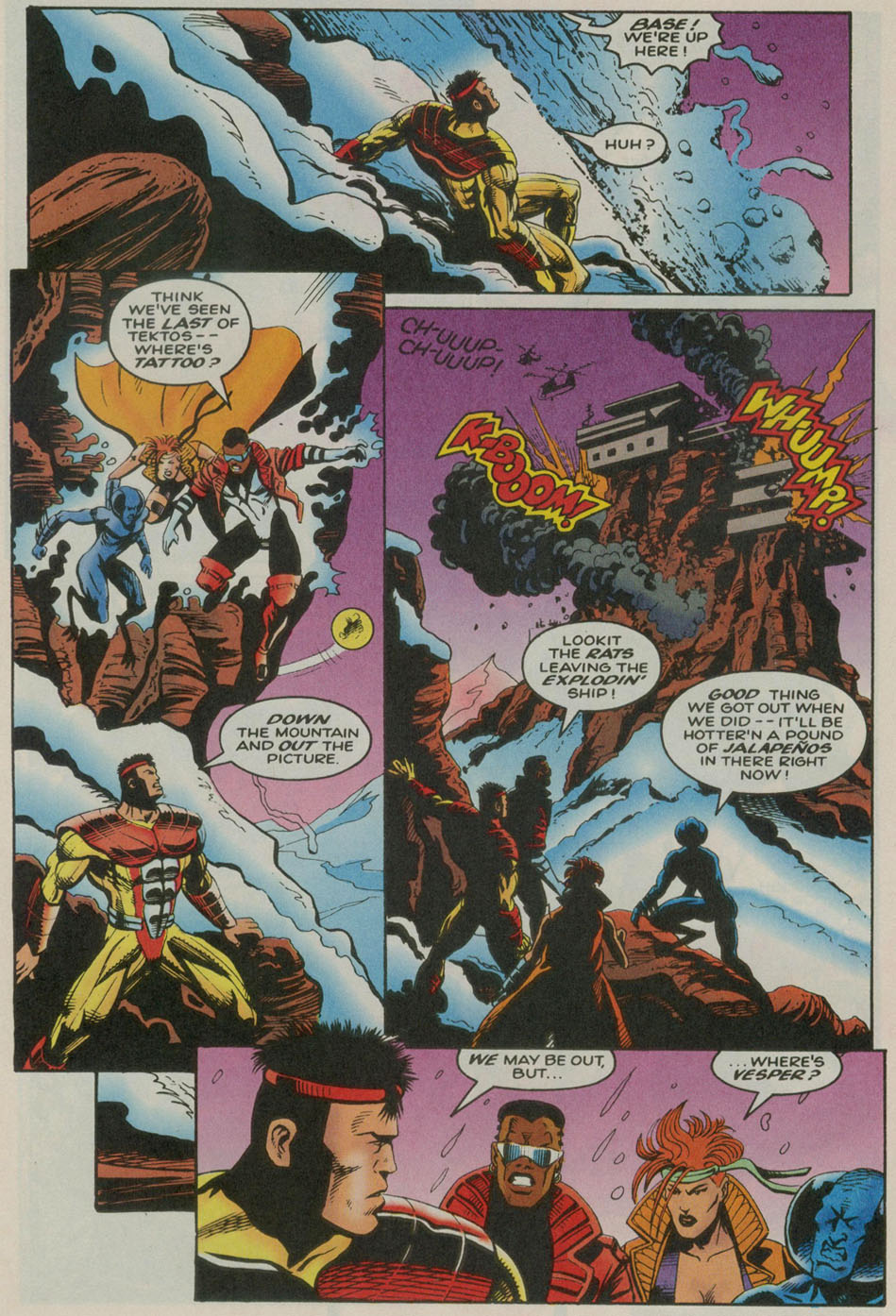 Read online Genetix comic -  Issue #6 - 18