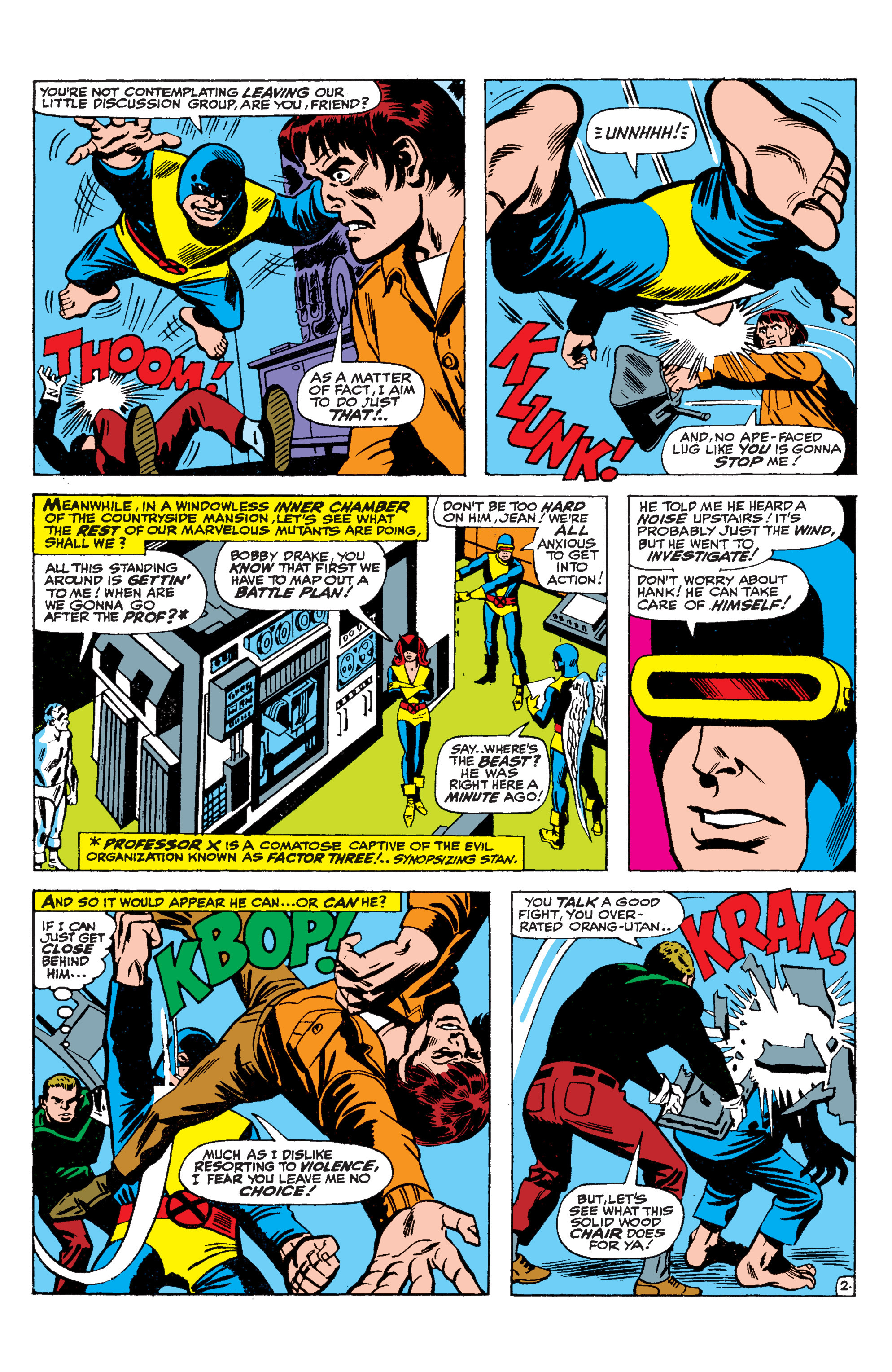 Read online Uncanny X-Men (1963) comic -  Issue #36 - 3