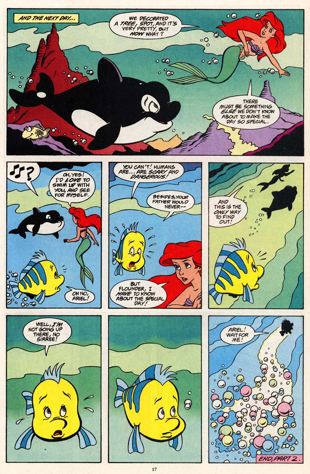 Read online Disney's The Little Mermaid comic -  Issue #6 - 19