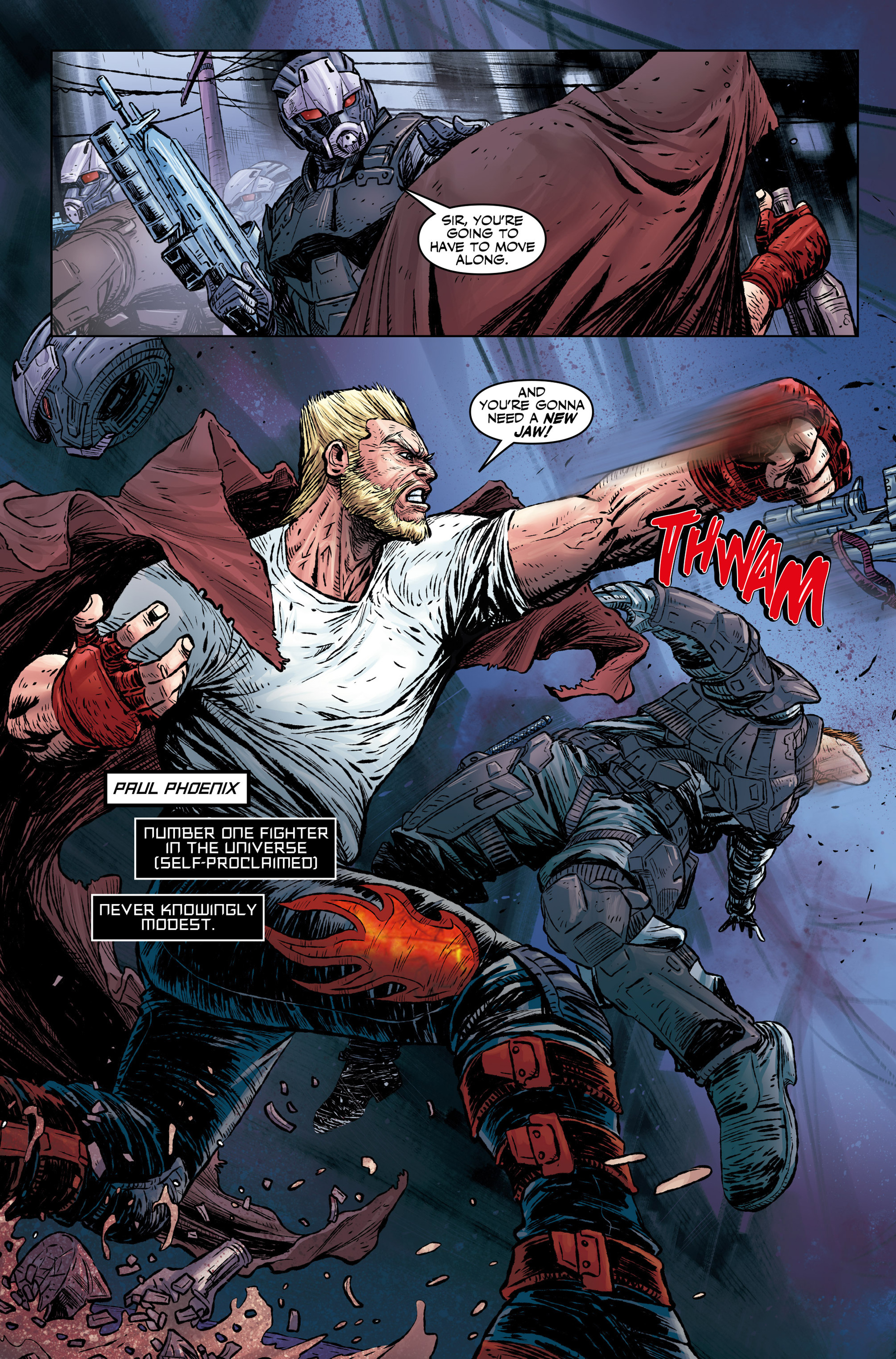 Read online Tekken comic -  Issue #1 - 13