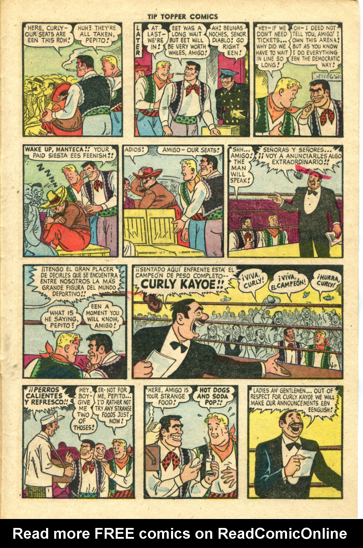 Read online Tip Topper Comics comic -  Issue #23 - 23