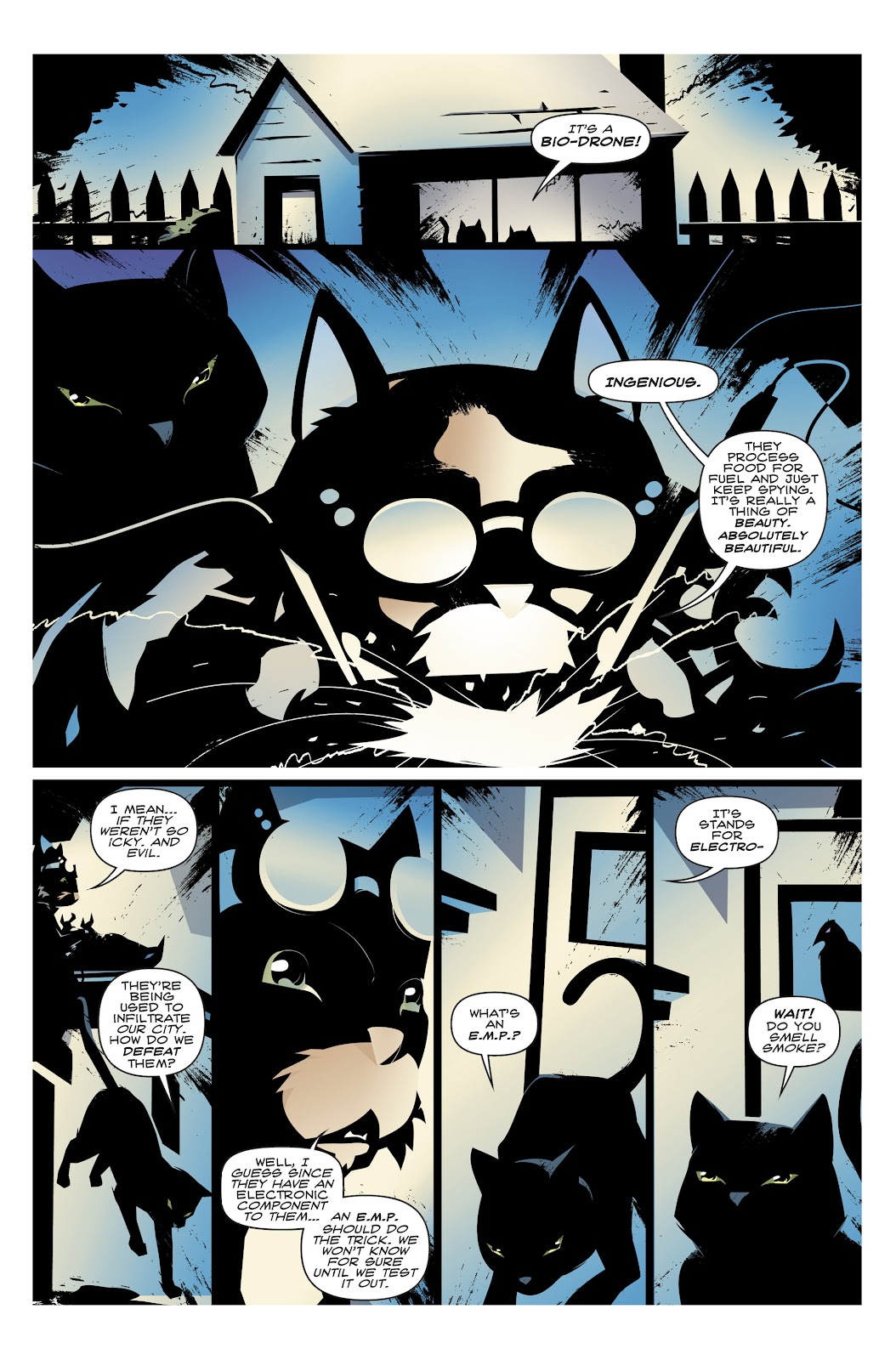 Hero Cats: Midnight Over Stellar City Vol. 2 issue 1 - Page 11