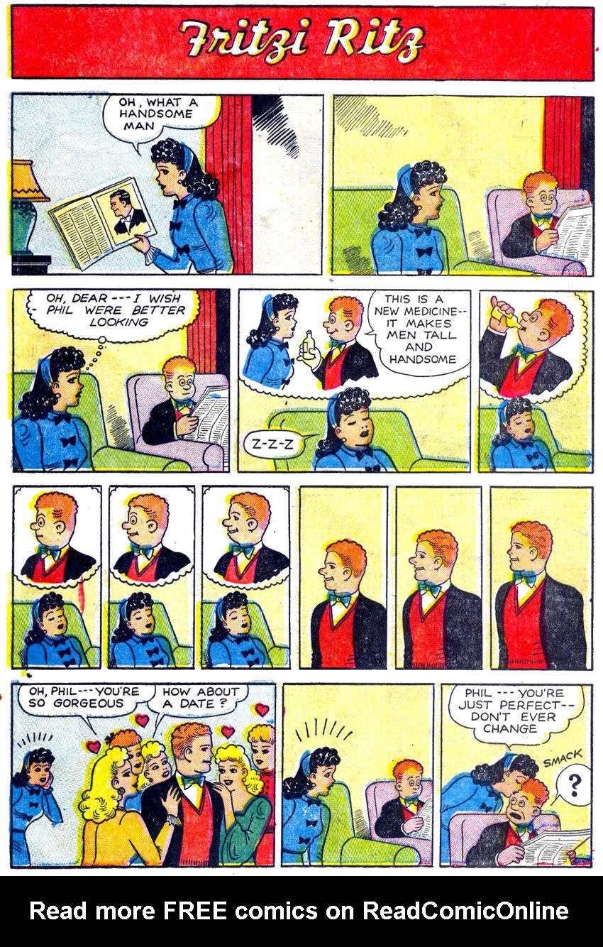 Read online Fritzi Ritz (1953) comic -  Issue #49 - 4