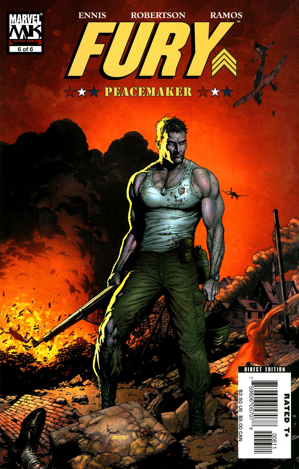 Read online Fury: Peacemaker comic -  Issue #6 - 1