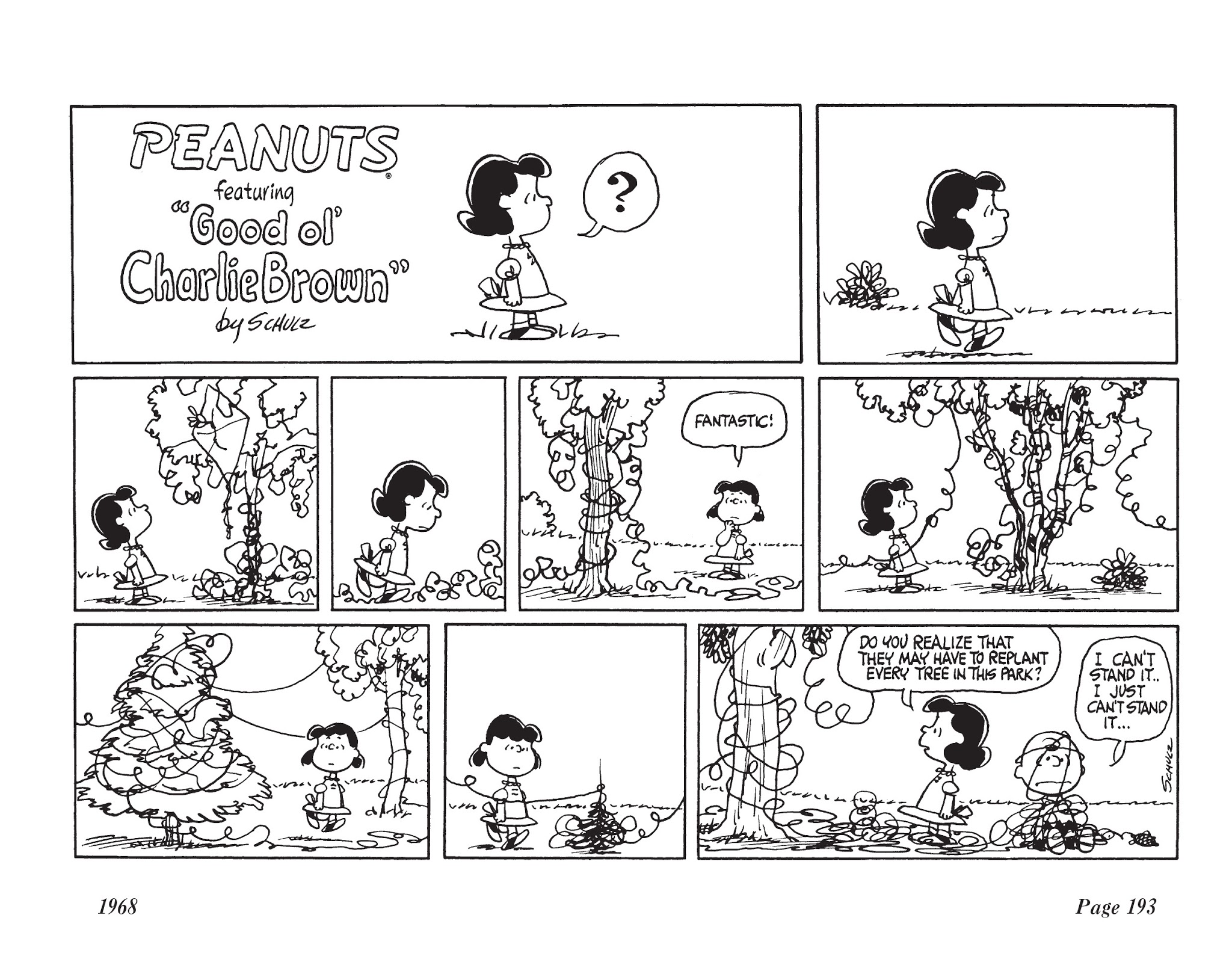 Read online The Complete Peanuts comic -  Issue # TPB 9 - 204