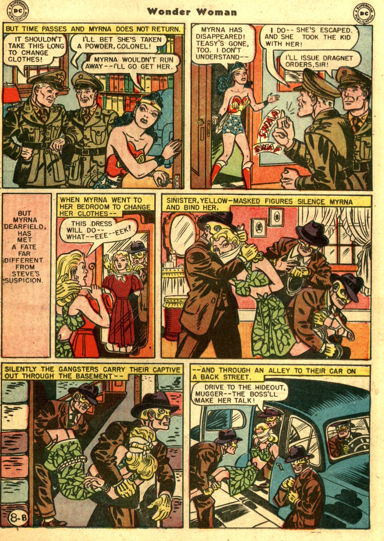 Read online Wonder Woman (1942) comic -  Issue #25 - 29