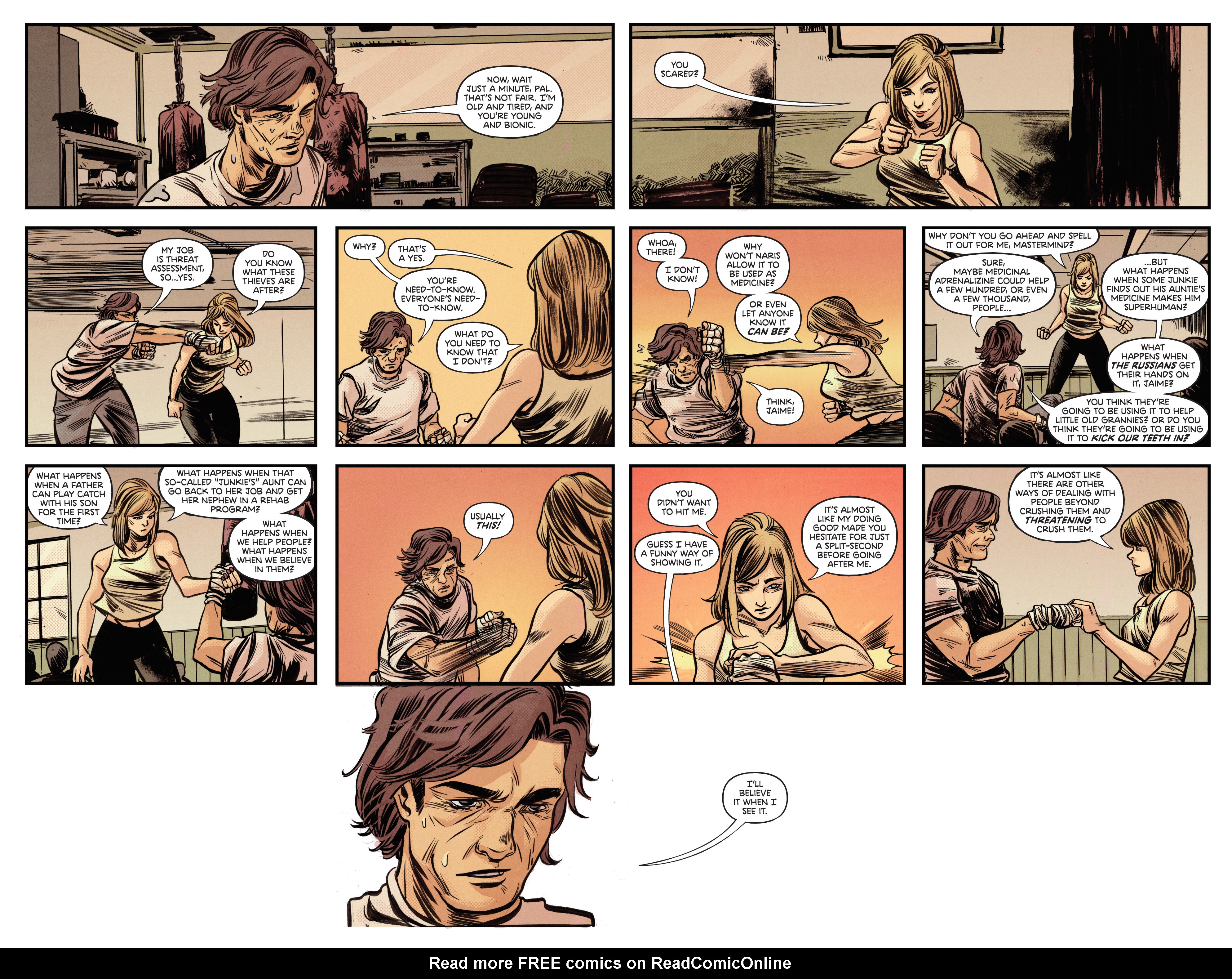 Read online Charlie's Angels vs. The Bionic Woman comic -  Issue #4 - 5