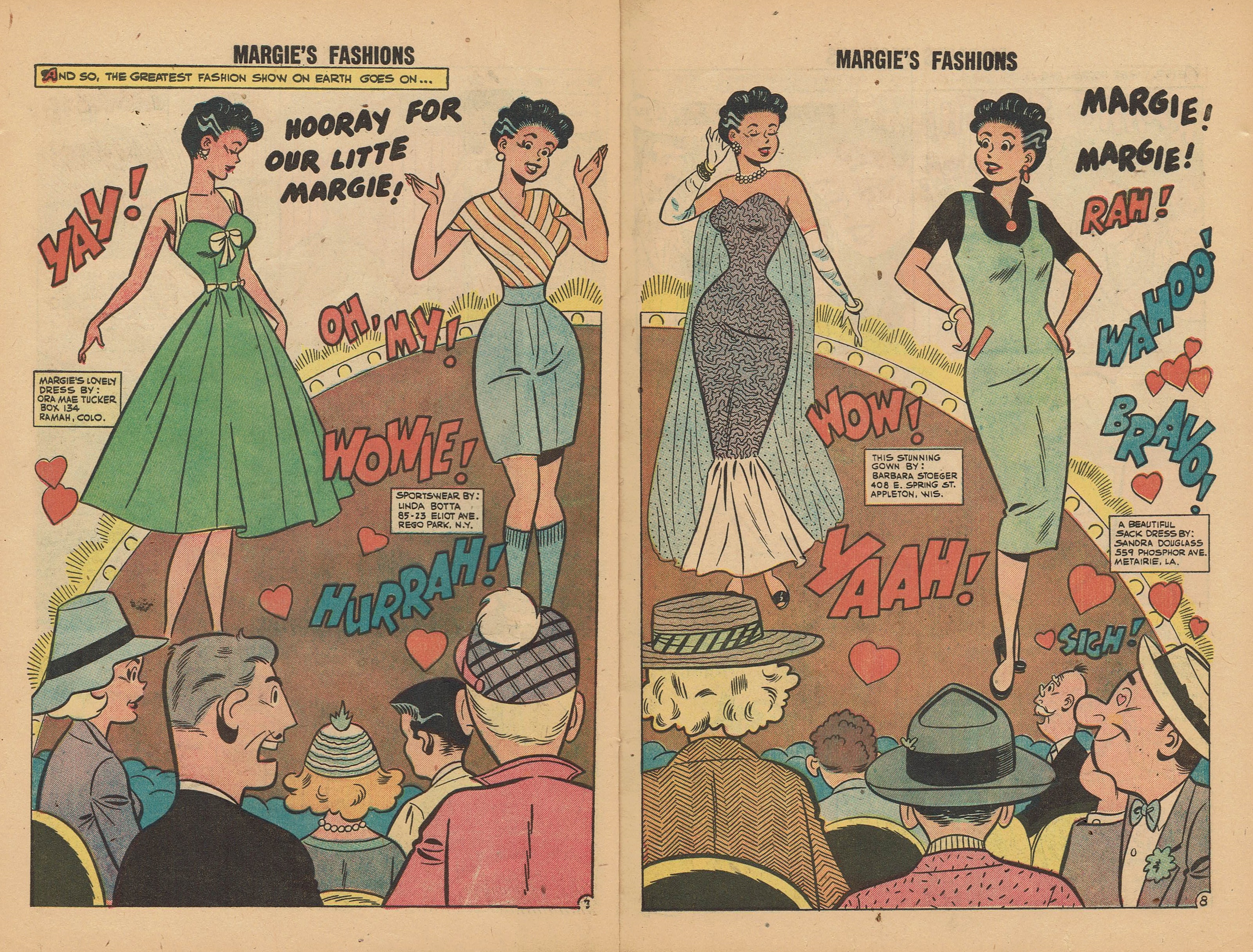 Read online My Little Margie's Fashions comic -  Issue #2 - 10