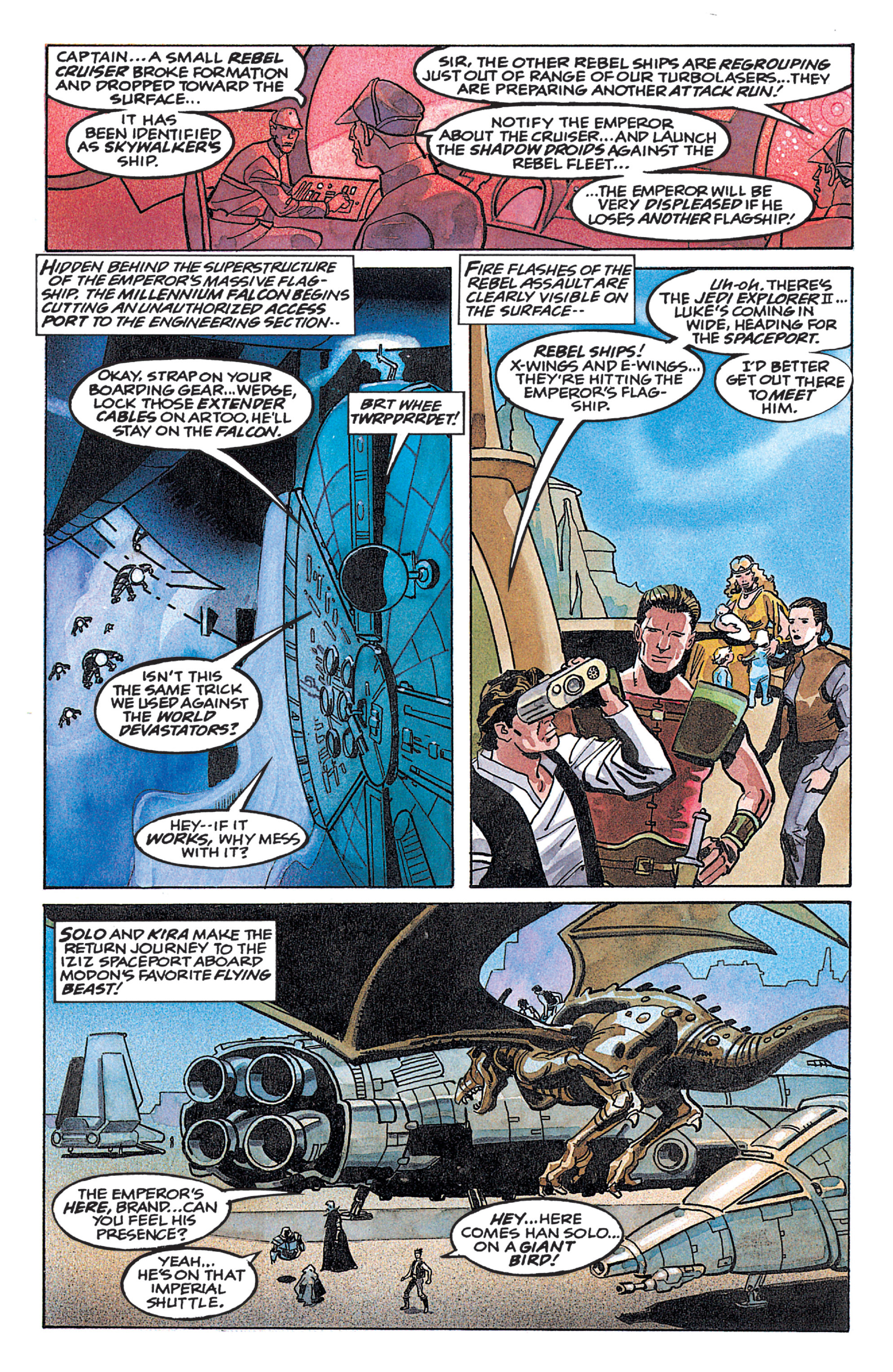 Read online Star Wars: Dark Empire Trilogy comic -  Issue # TPB (Part 4) - 44