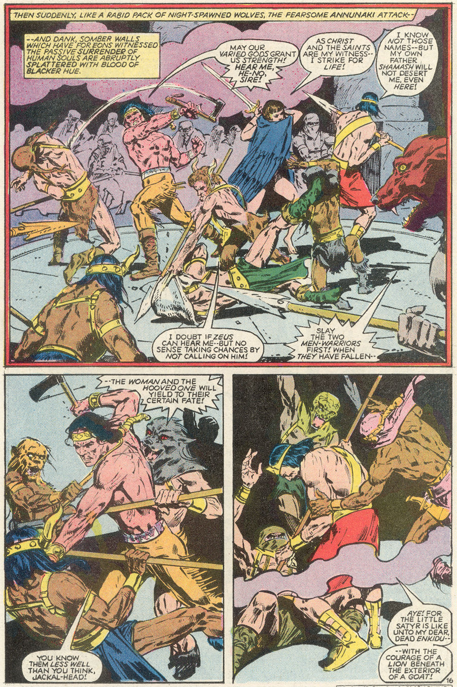 Read online Arak Son of Thunder comic -  Issue #43 - 16