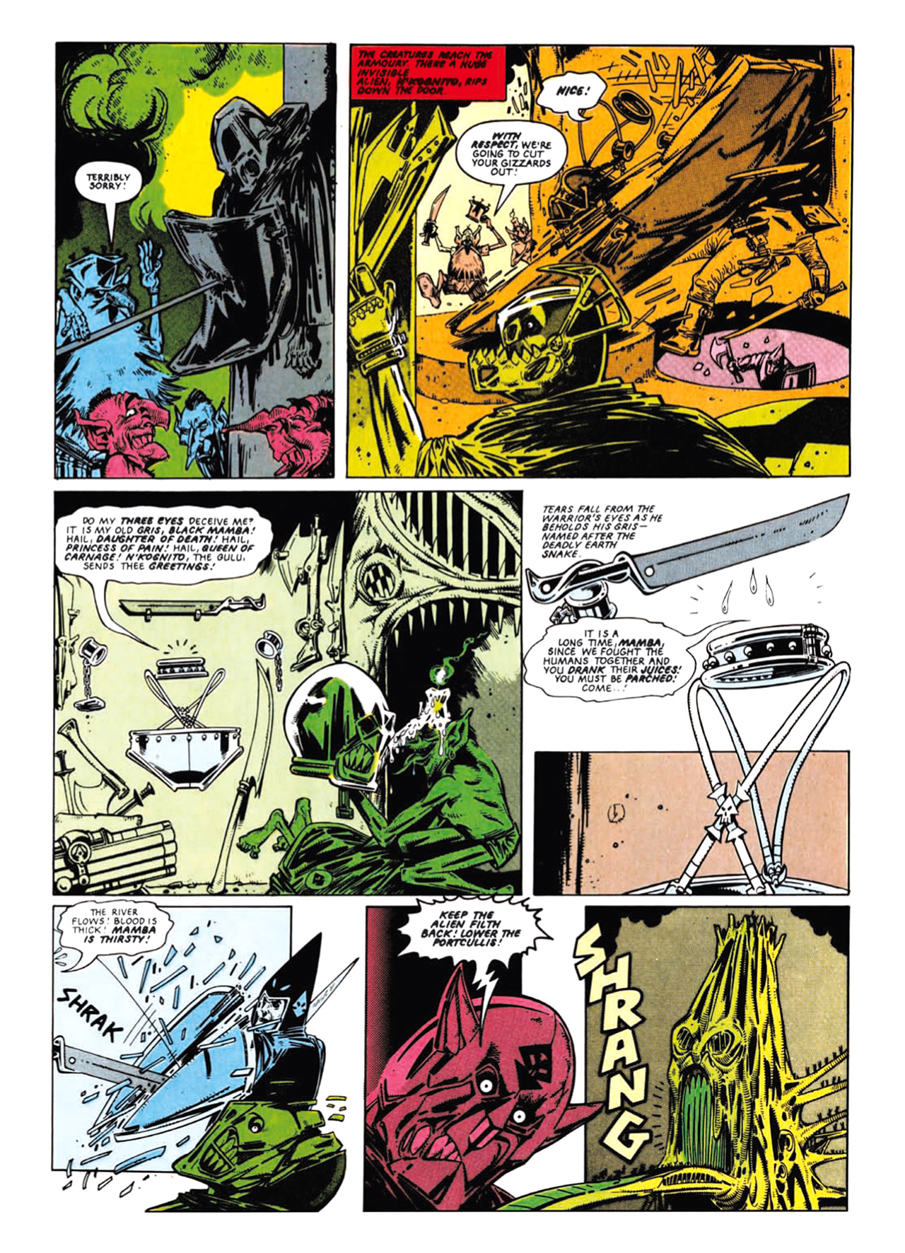 Read online Nemesis The Warlock comic -  Issue # TPB Deviant Edition - 70