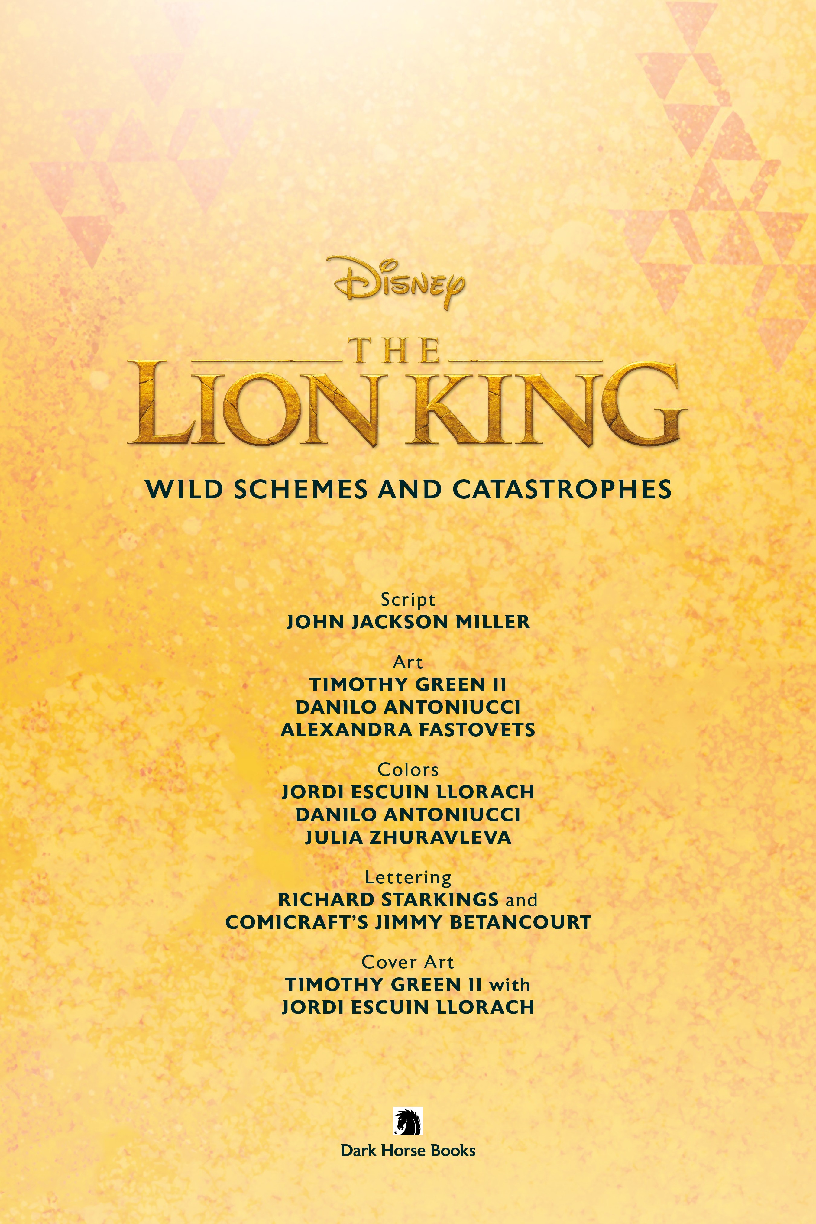 Read online Disney The Lion King: Wild Schemes and Catastrophes comic -  Issue # TPB - 4