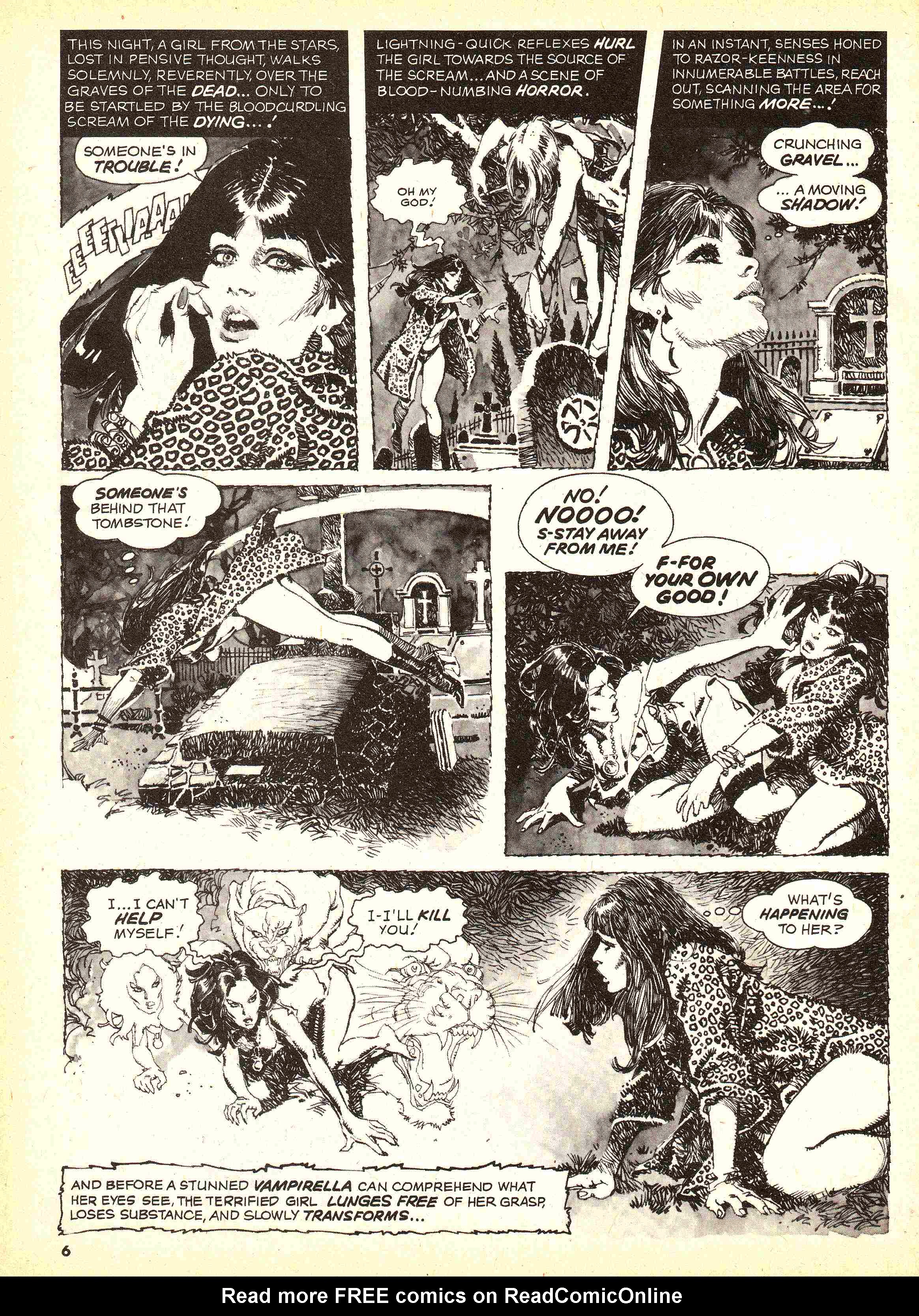 Read online Vampirella (1969) comic -  Issue #50 - 6