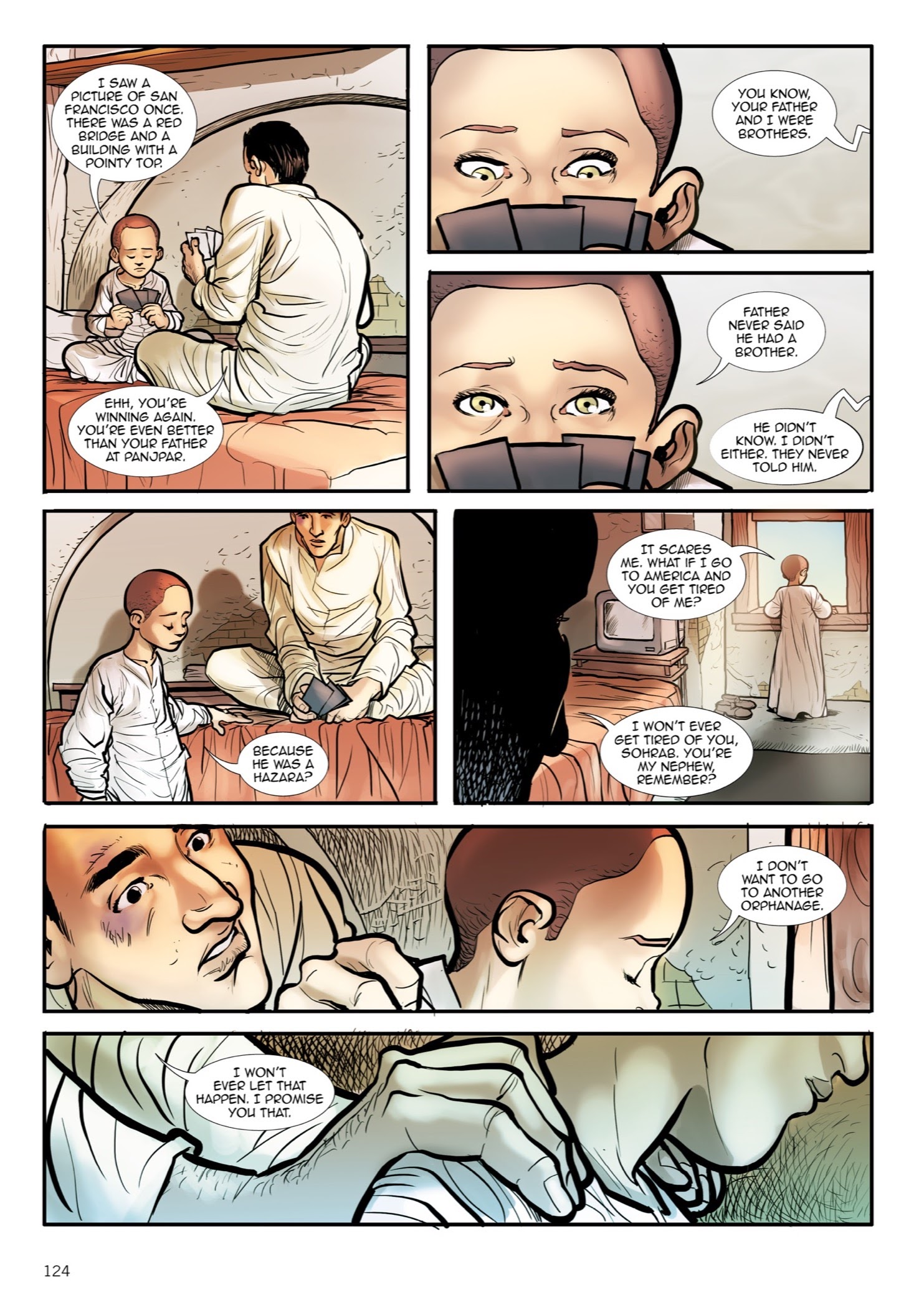 Read online The Kite Runner comic -  Issue # TPB - 125