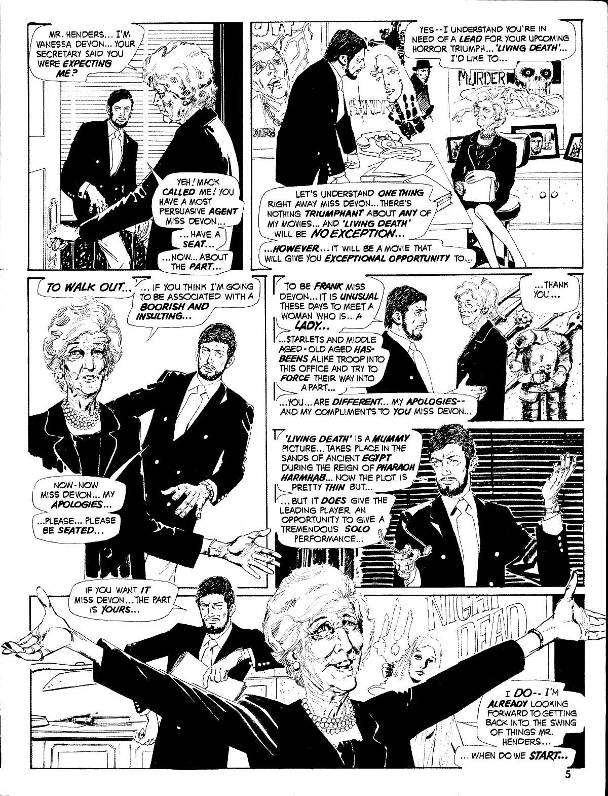 Read online Nightmare (1970) comic -  Issue #11 - 5