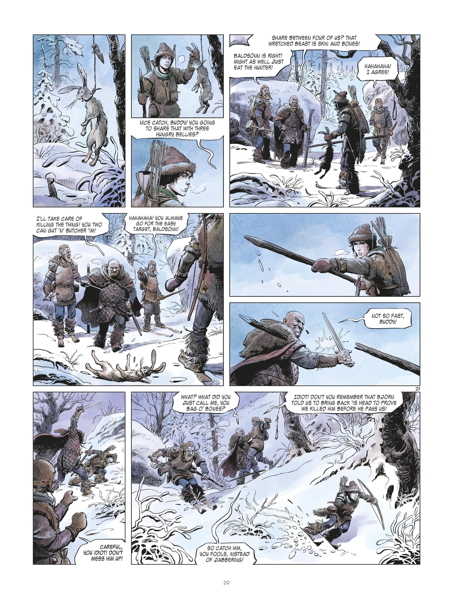 Read online The World of Thorgal: The Young Years comic -  Issue #1 - 29
