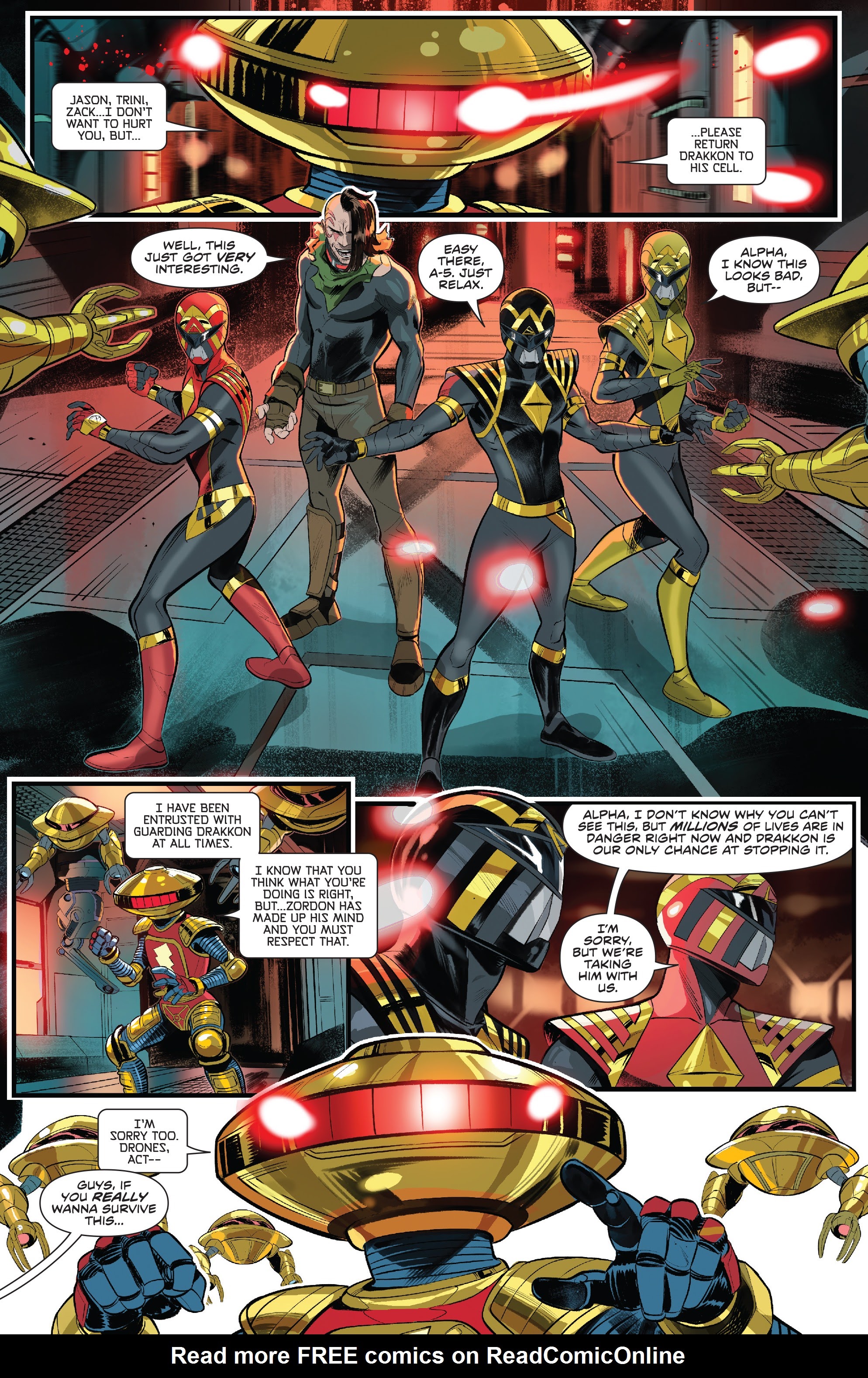 Read online Power Rangers comic -  Issue #1 - 28