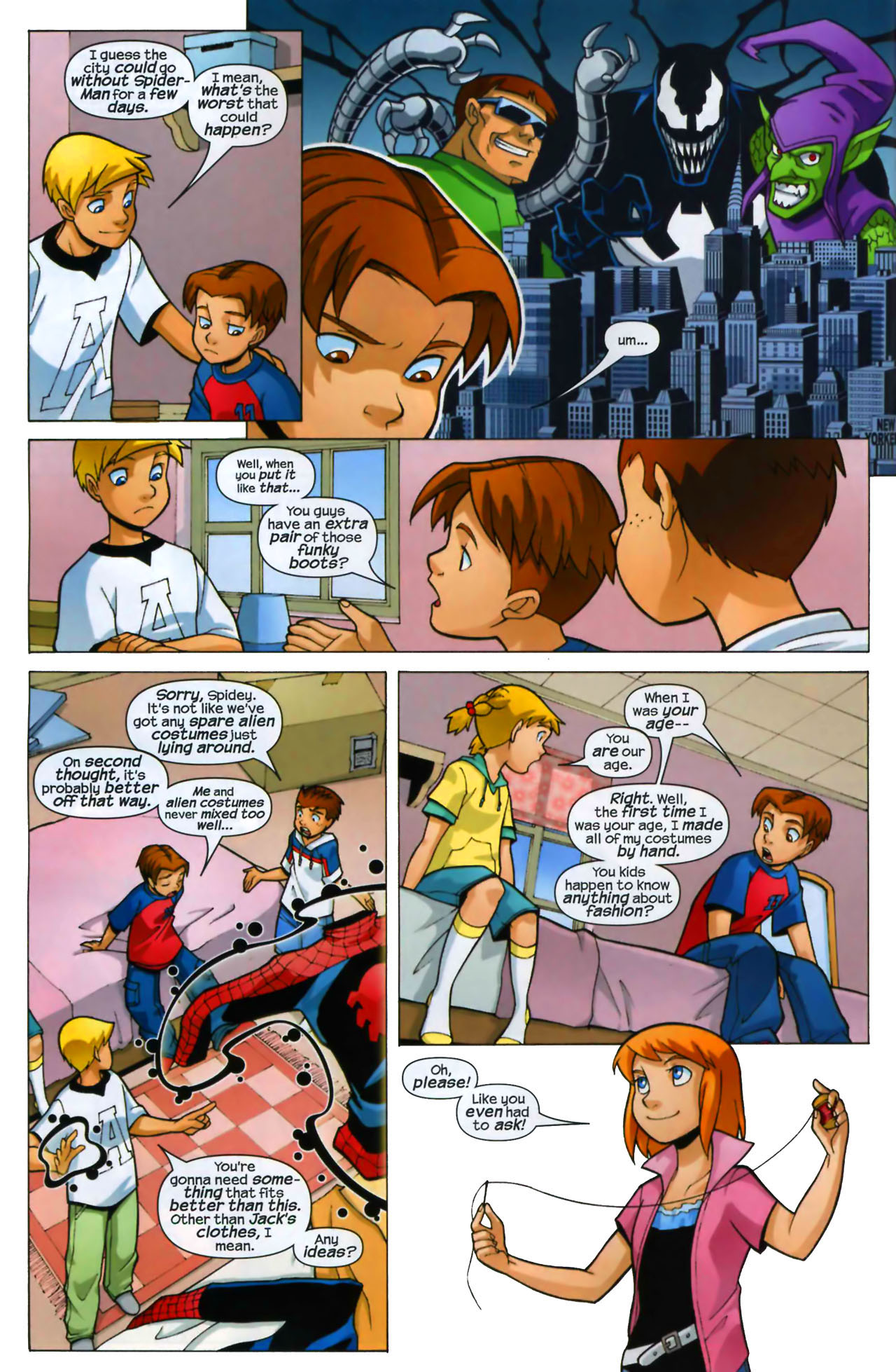 Read online Spider-Man and Power Pack comic -  Issue #2 - 7
