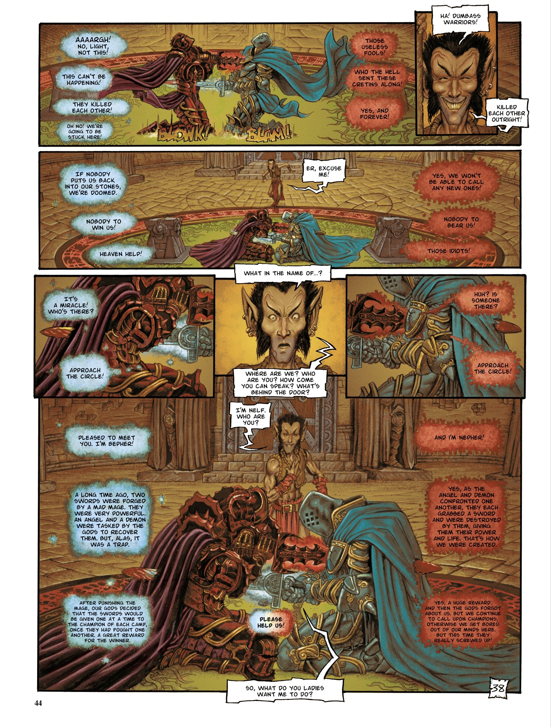 Read online The Black Moon Arcana comic -  Issue #2 - 42