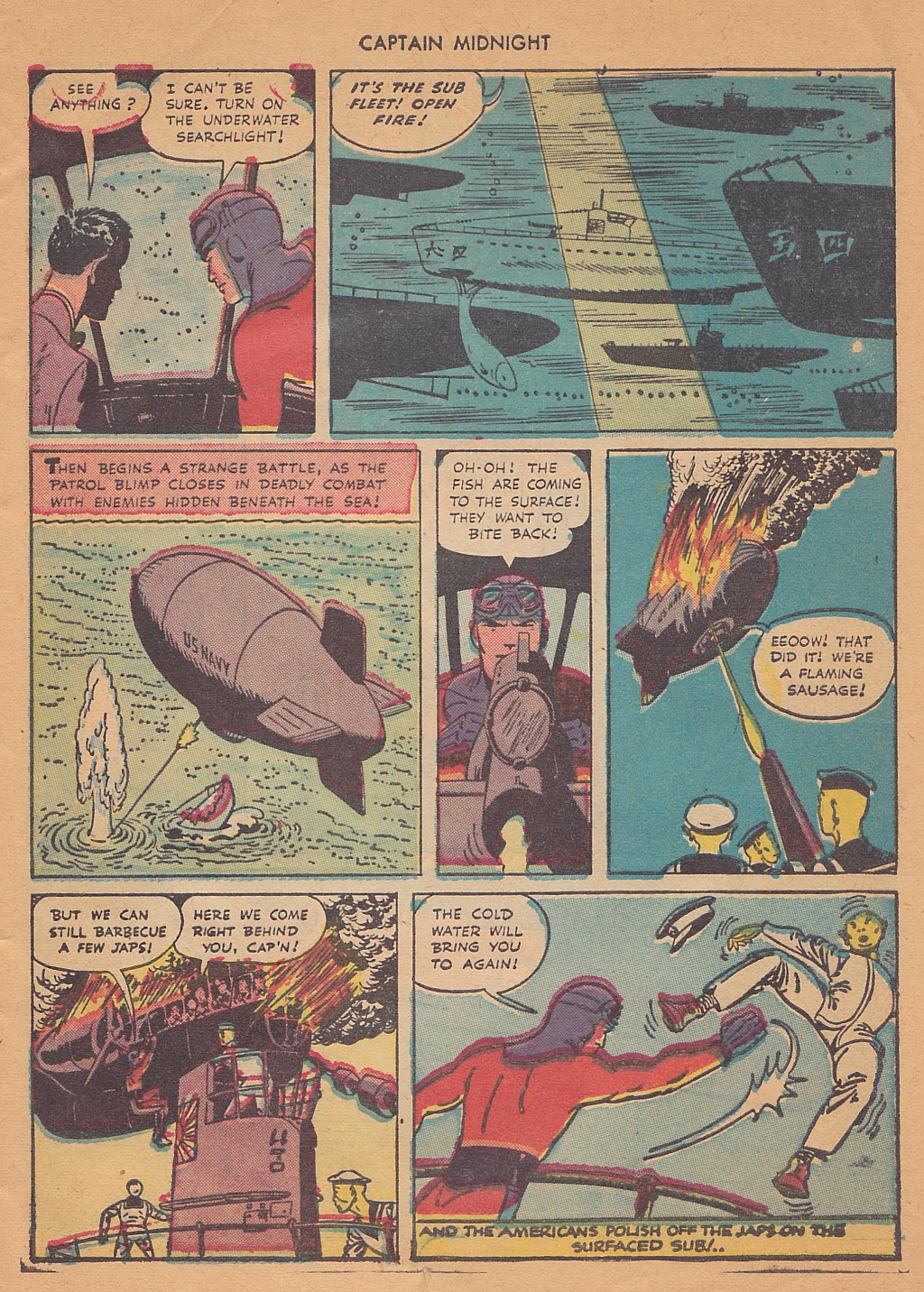 Read online Captain Midnight (1942) comic -  Issue #37 - 9
