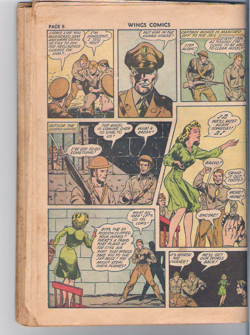 Read online Wings Comics comic -  Issue #27 - 8