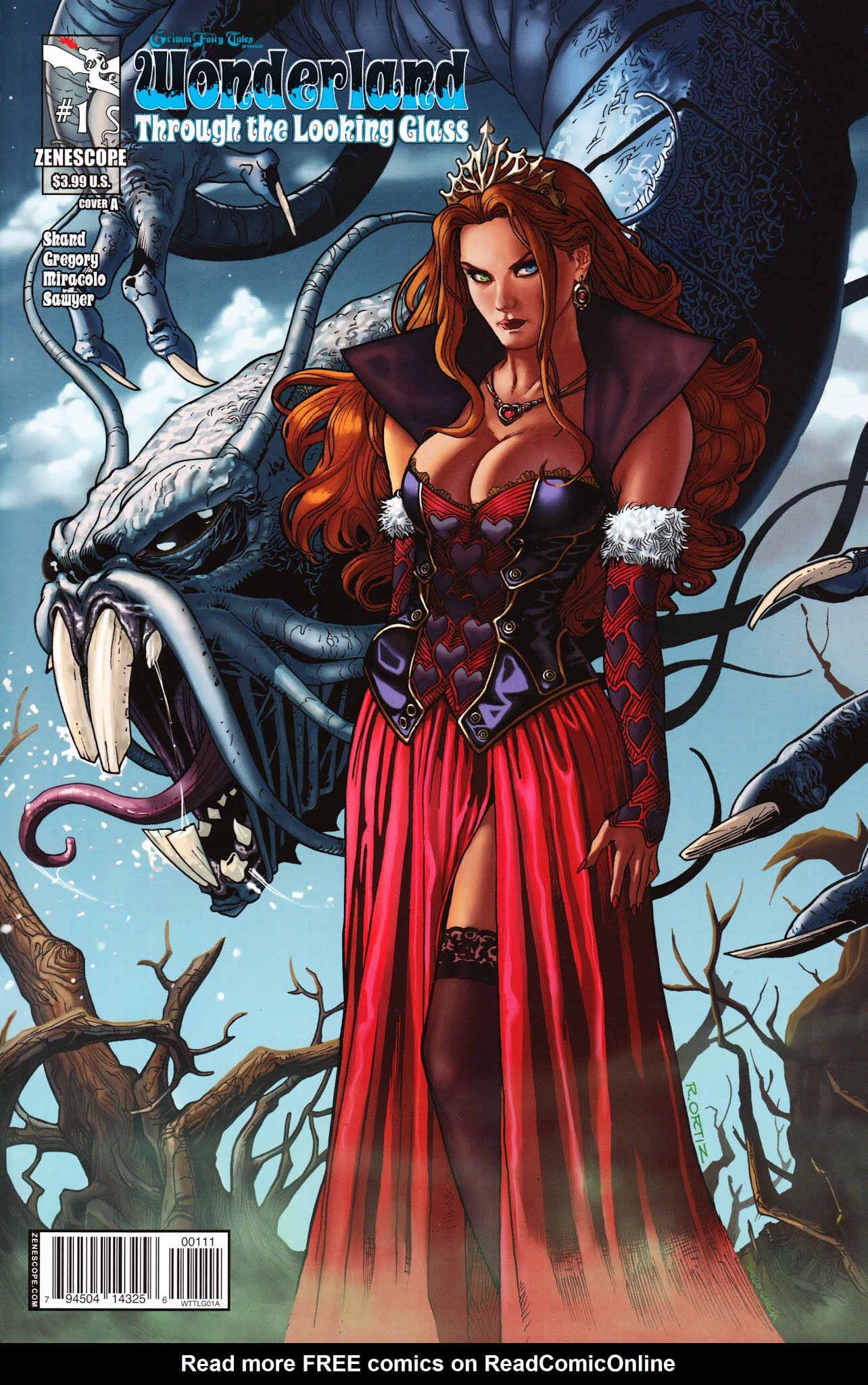 Read online Grimm Fairy Tales presents Wonderland: Through the Looking Glass comic -  Issue #1 - 1