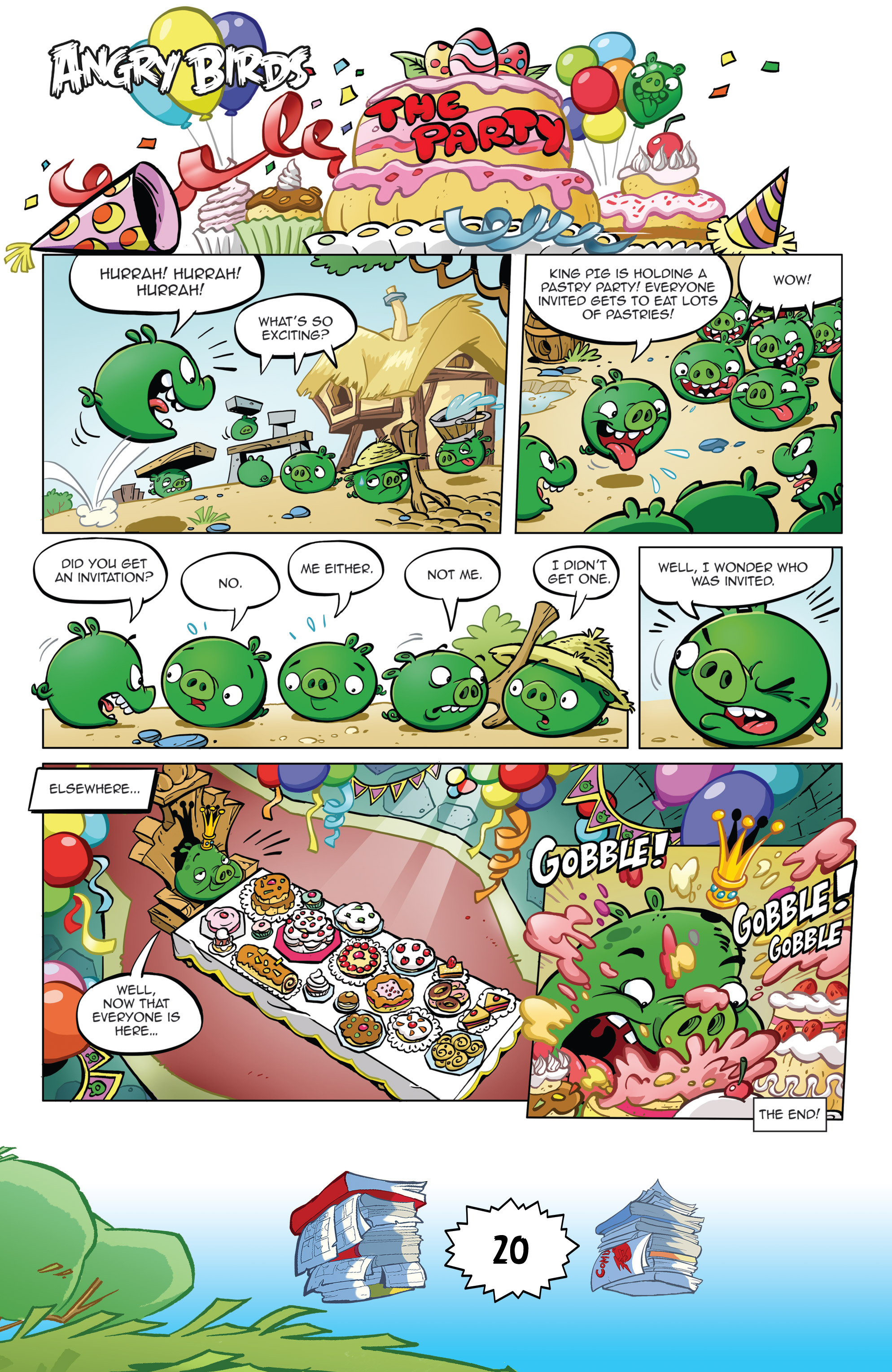 Read online Angry Birds Comics (2016) comic -  Issue #6 - 22