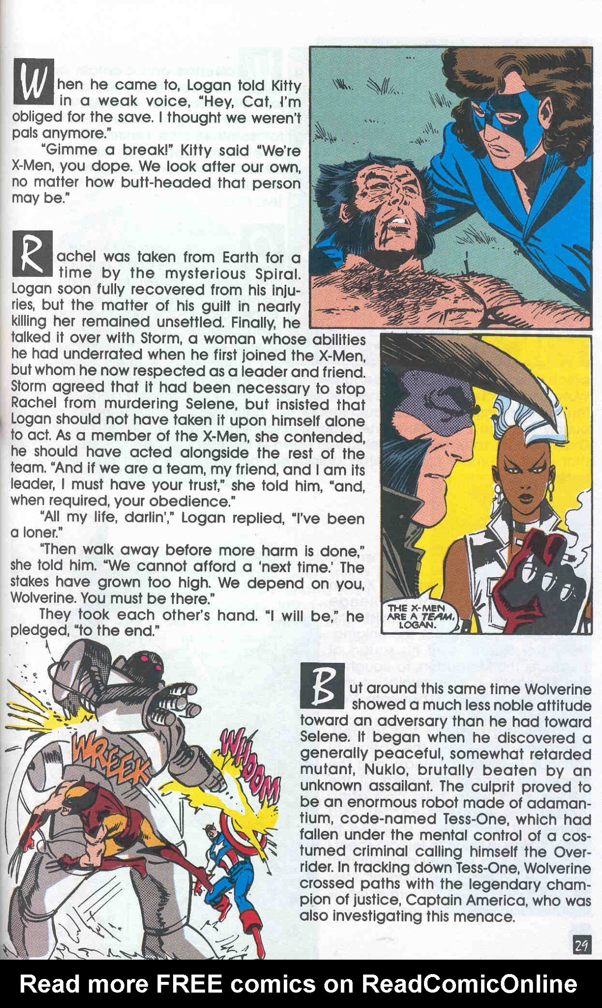 Read online Wolverine Saga comic -  Issue #4 - 31