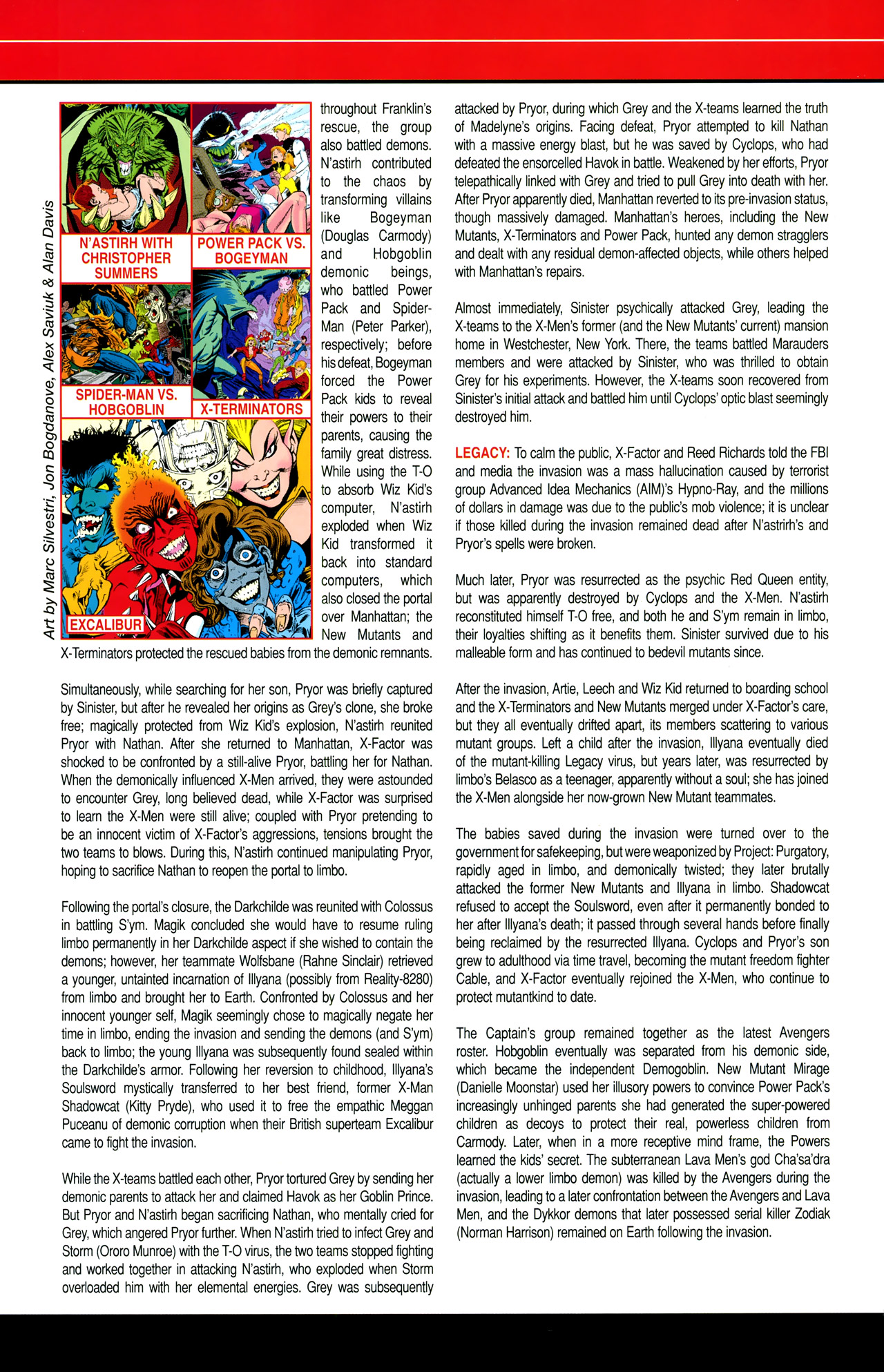 Read online Blockbusters of the Marvel Universe comic -  Issue # Full - 33