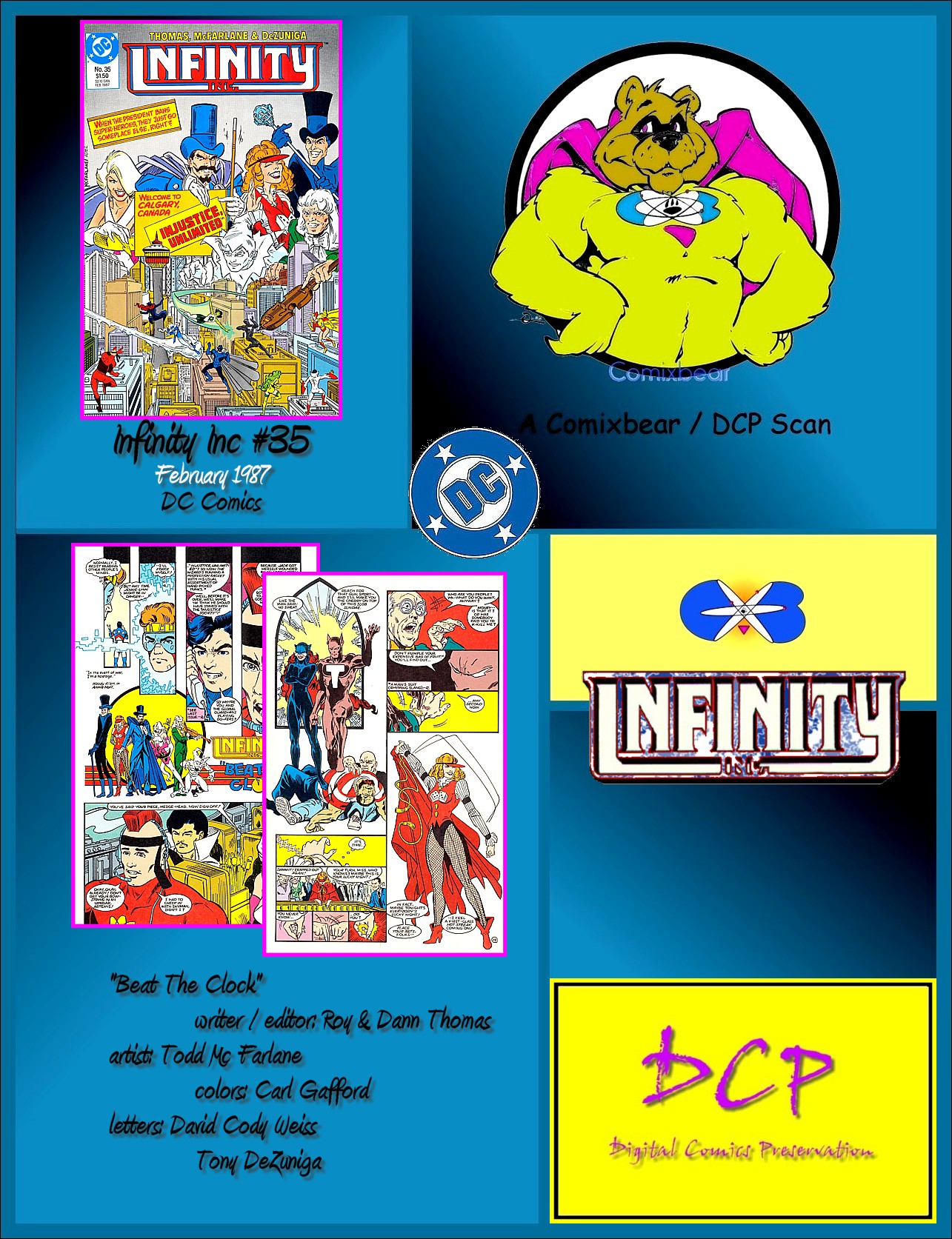 Read online Infinity Inc. (1984) comic -  Issue #35 - 37