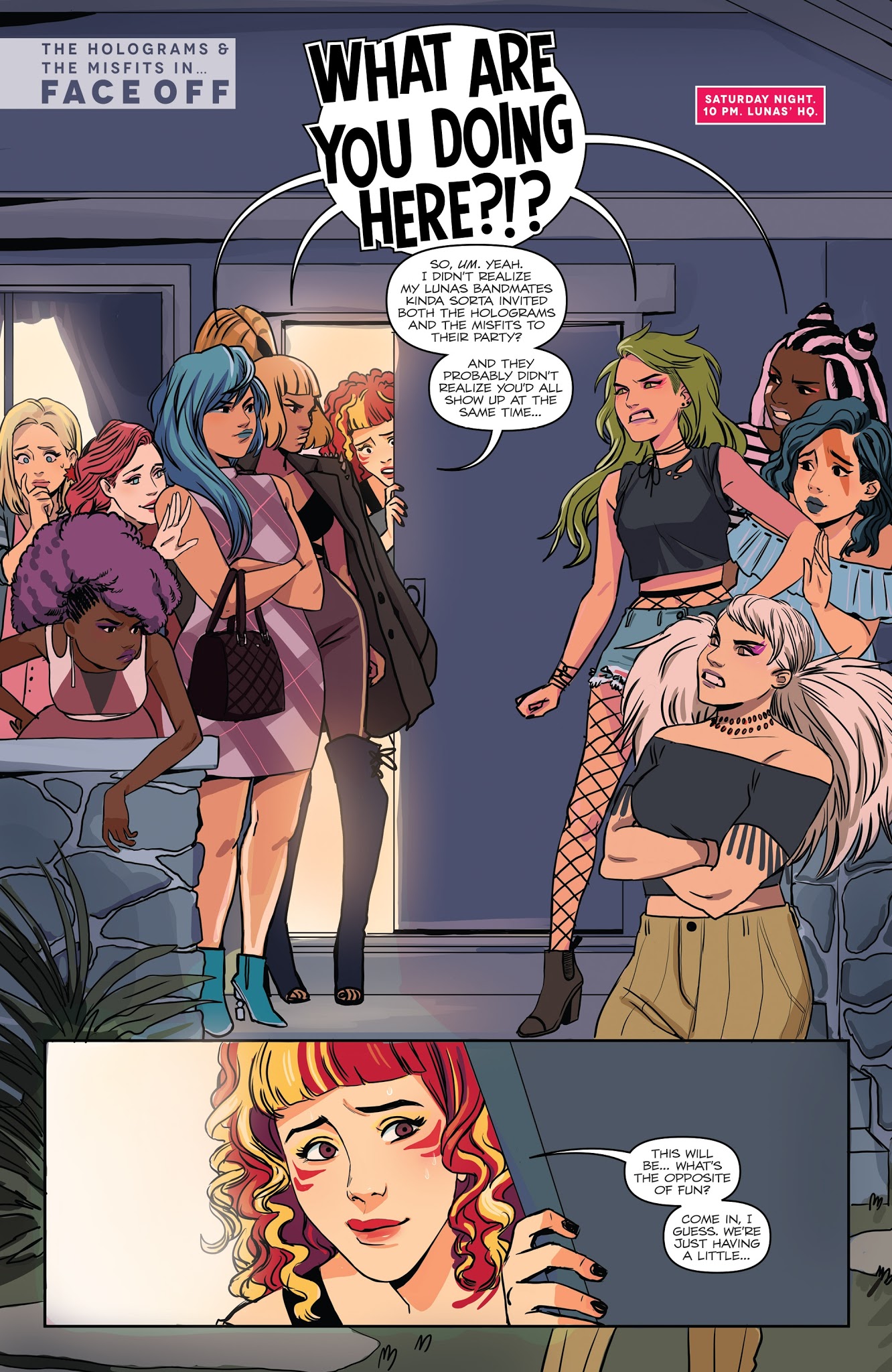 Read online Jem and the Holograms: Dimensions comic -  Issue #2 - 5