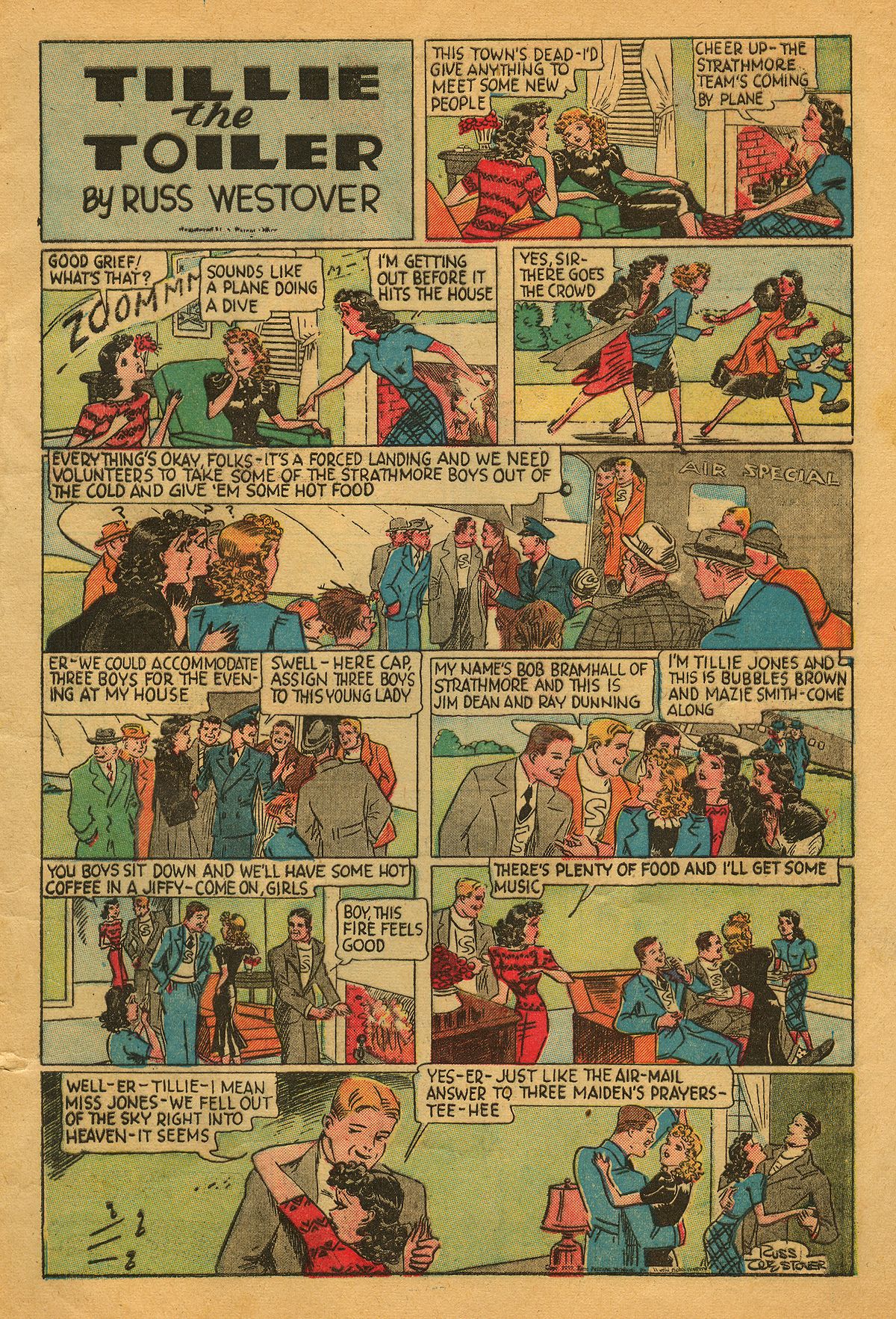 Read online Four Color Comics comic -  Issue #8 - 9