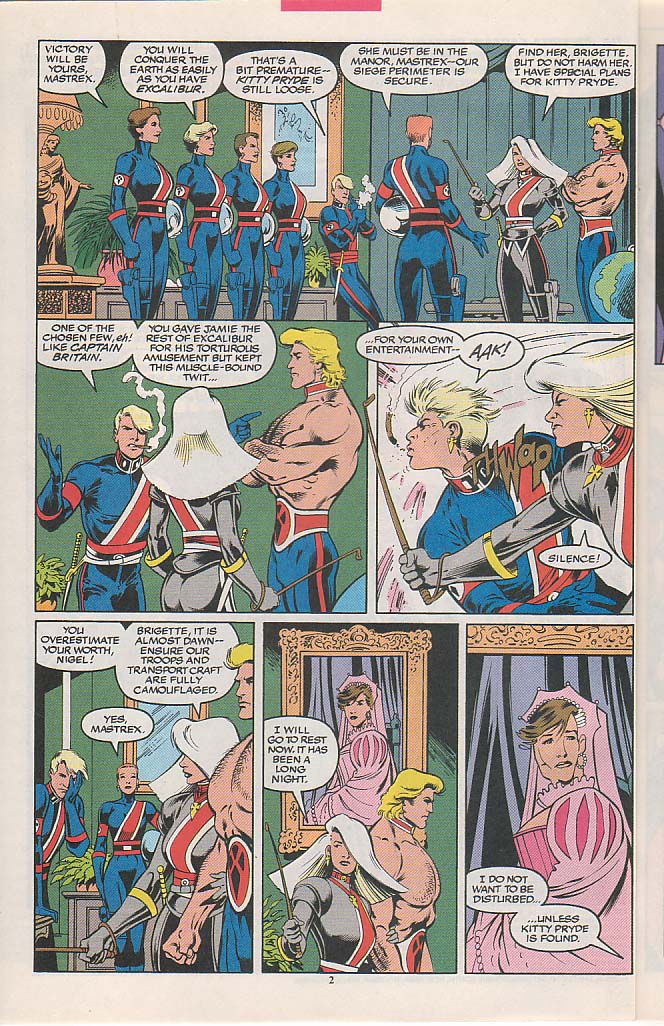 Read online Excalibur (1988) comic -  Issue #56 - 3