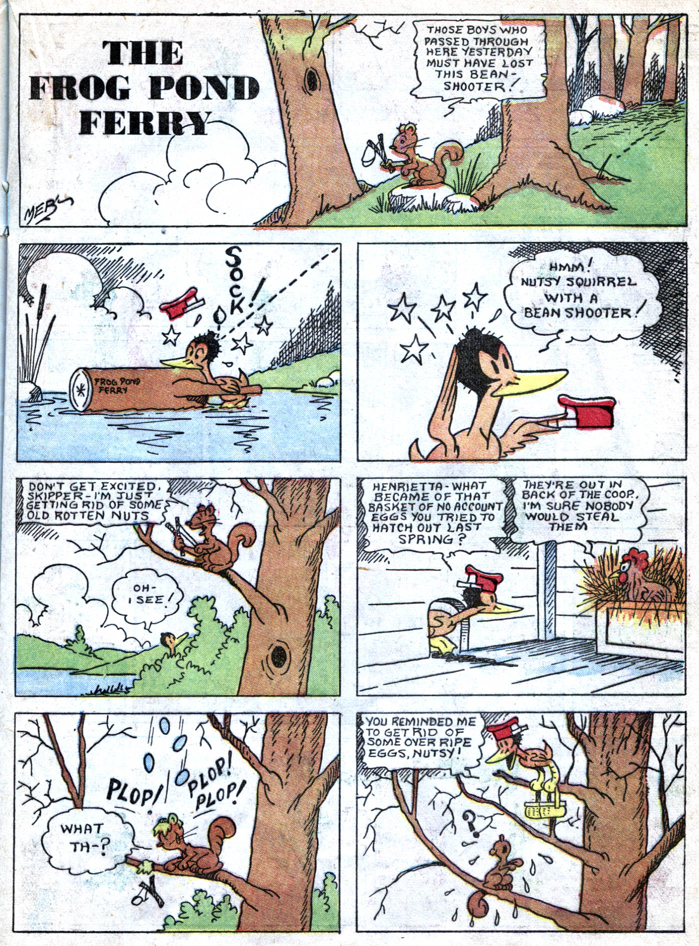 Read online Famous Funnies comic -  Issue #32 - 33